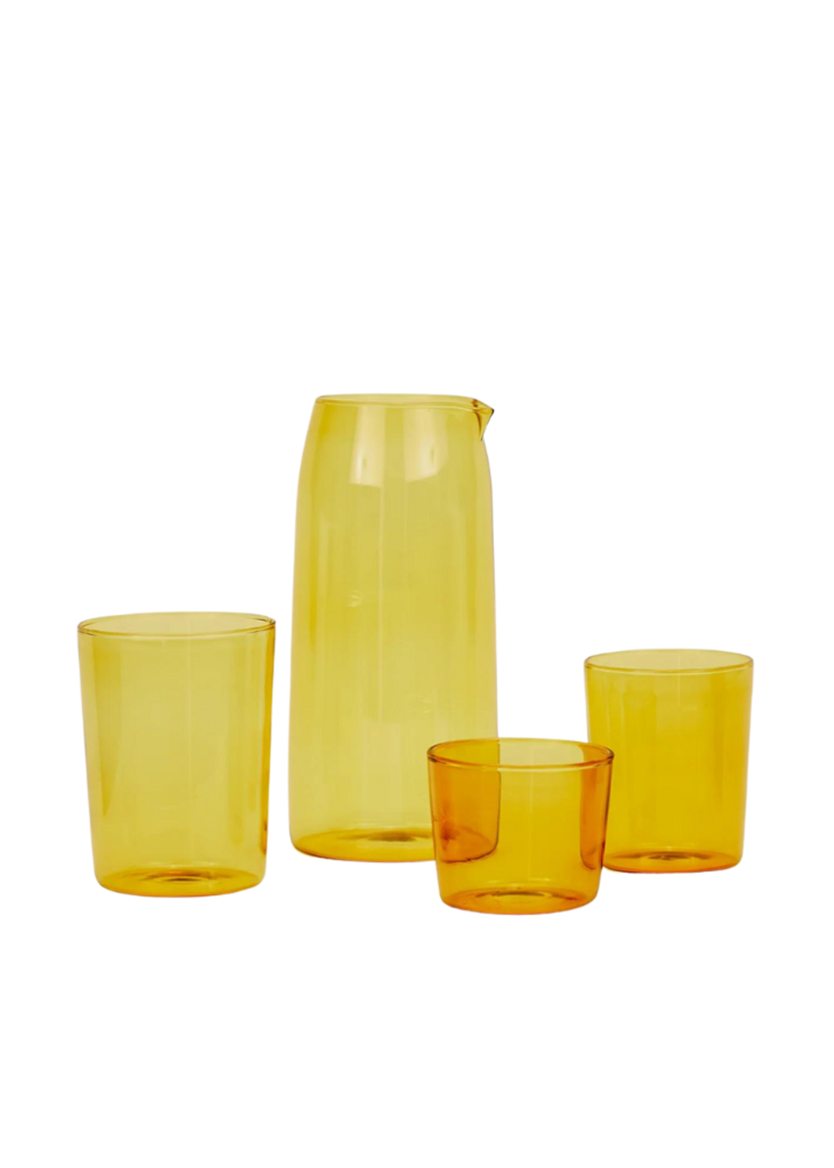 Hawkins New York Hawkins New York -  Essential Glassware - Set of 4 l Amber Medium