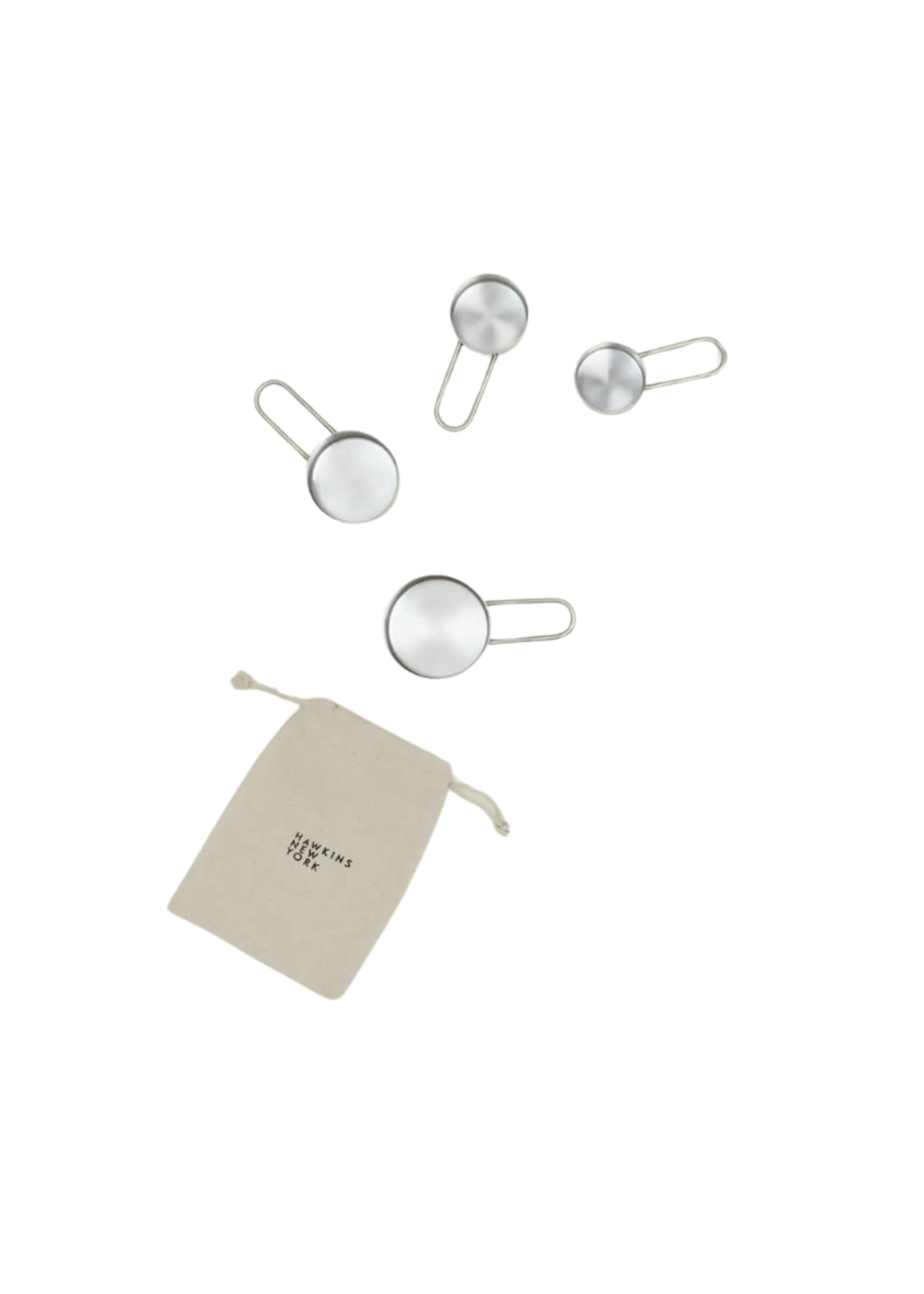 Hawkins New York Hawkins New York -  Simple Measuring Cups - Silver