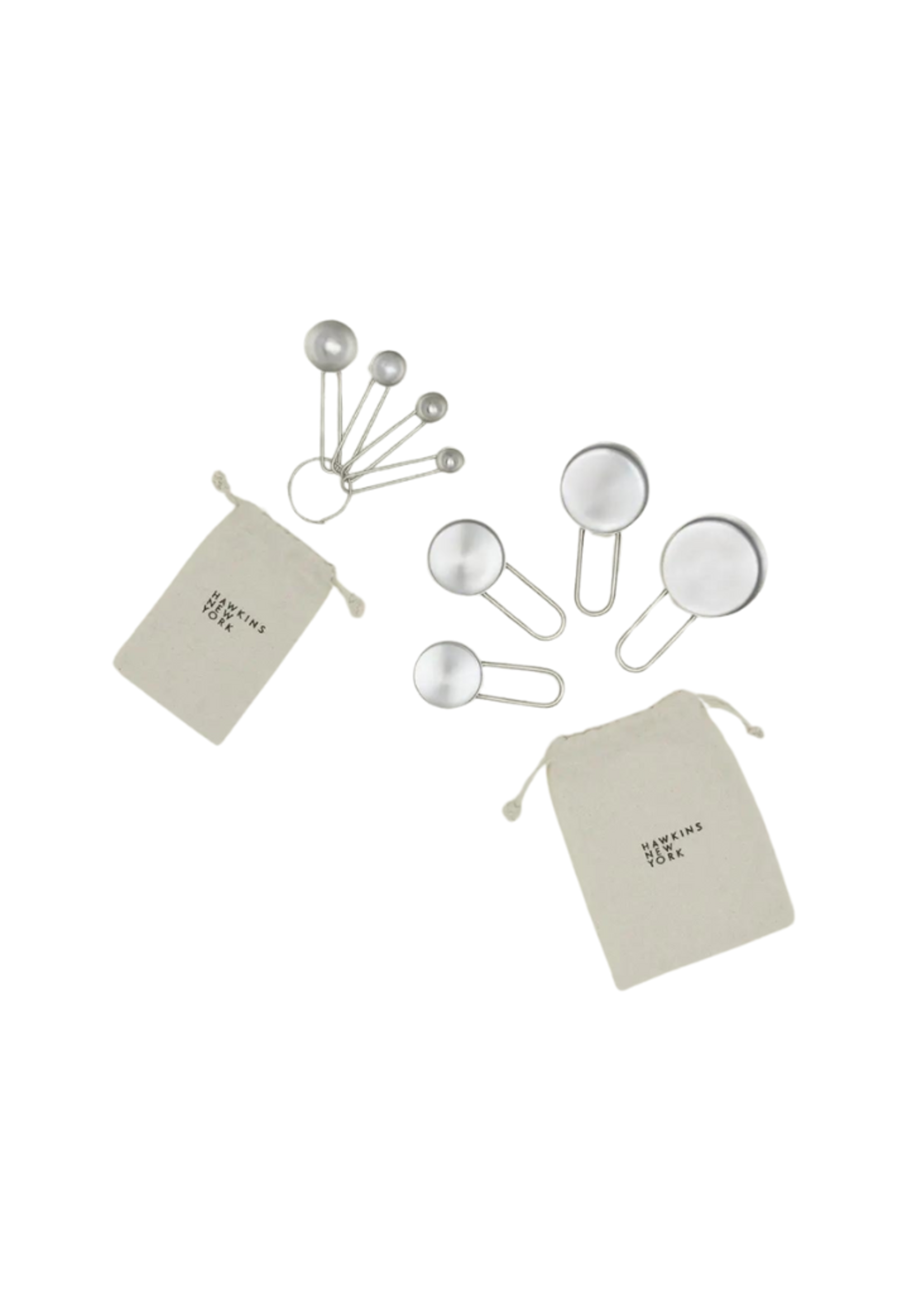 Hawkins New York Hawkins New York -  Simple Measuring Cups - Silver