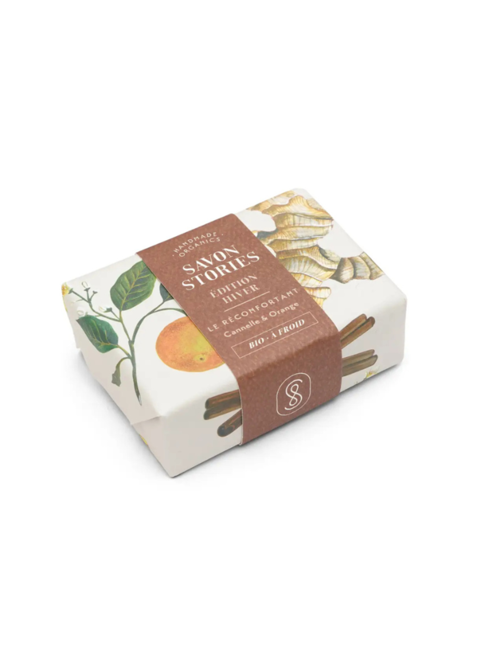 Savon Stories Savon Stories - Winter Edition Cannelle & Orange Organic & Natural Soap
