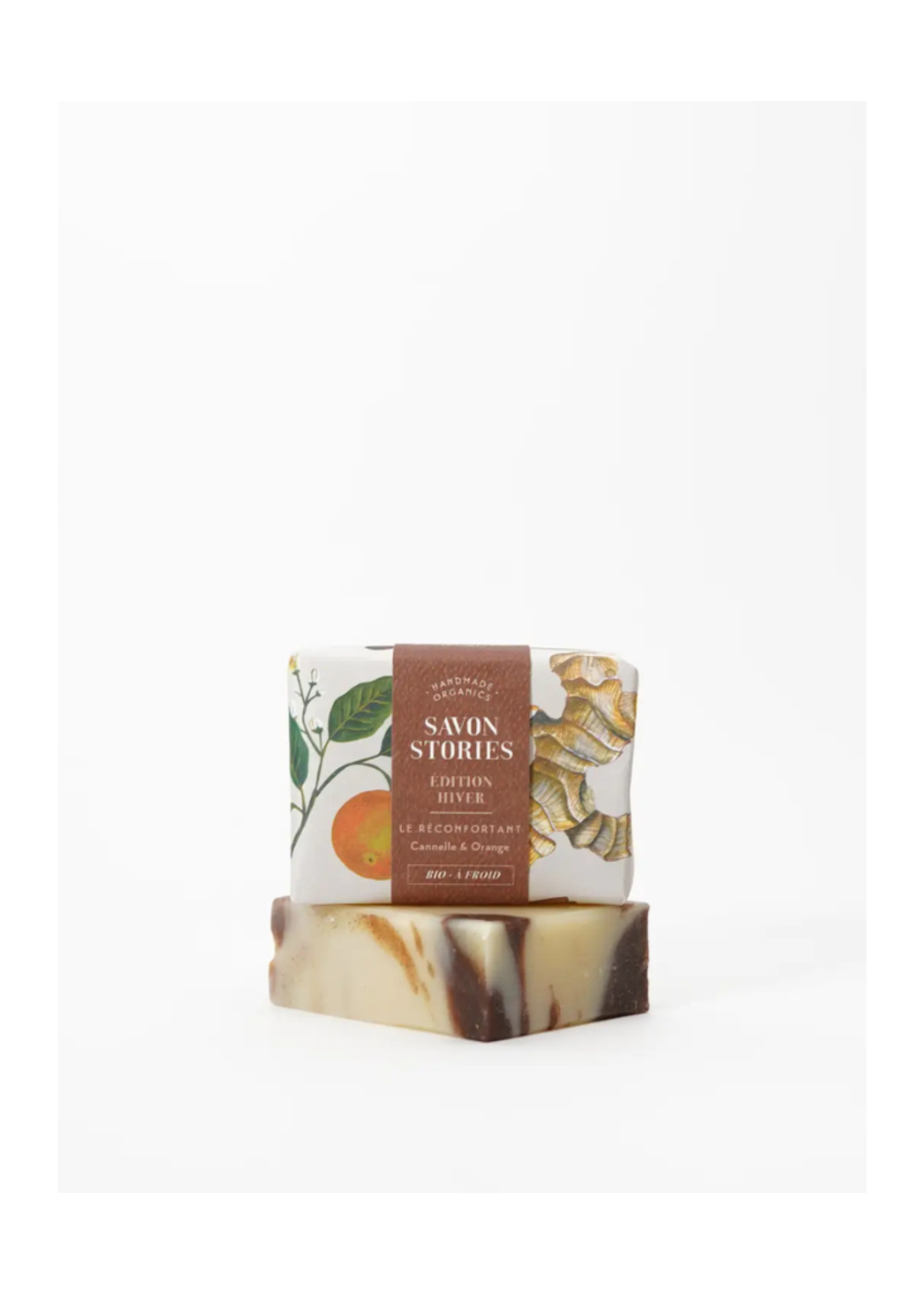 Savon Stories Savon Stories - Winter Edition Cannelle & Orange Organic & Natural Soap