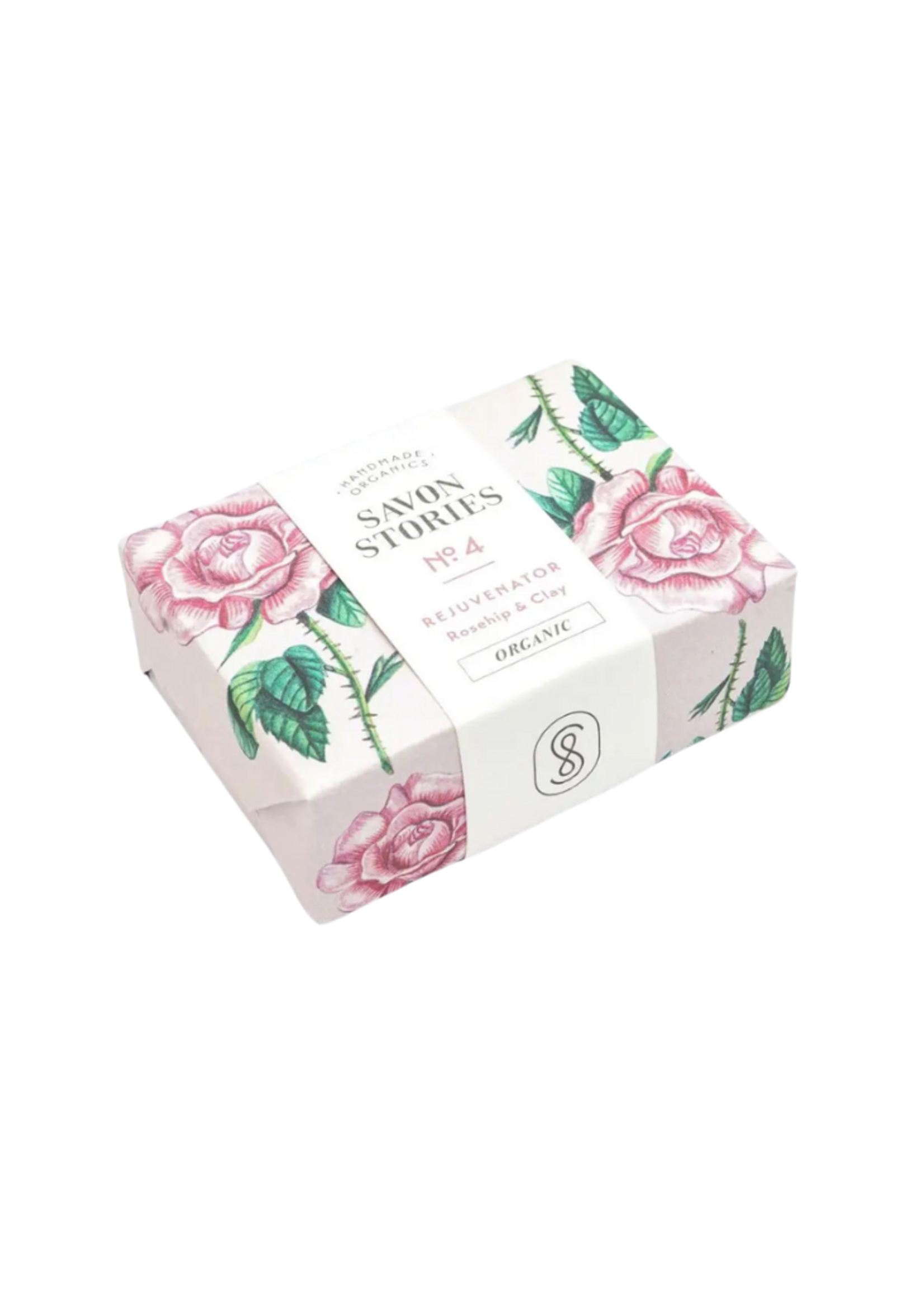 Savon Stories Savon Stories - N°4 Invigorating Organic & Natural Soap with Clay & Rose