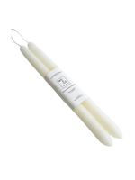 Mo&Co Home 100% Beeswax Dipped Candles | Natural White 10 Inches
