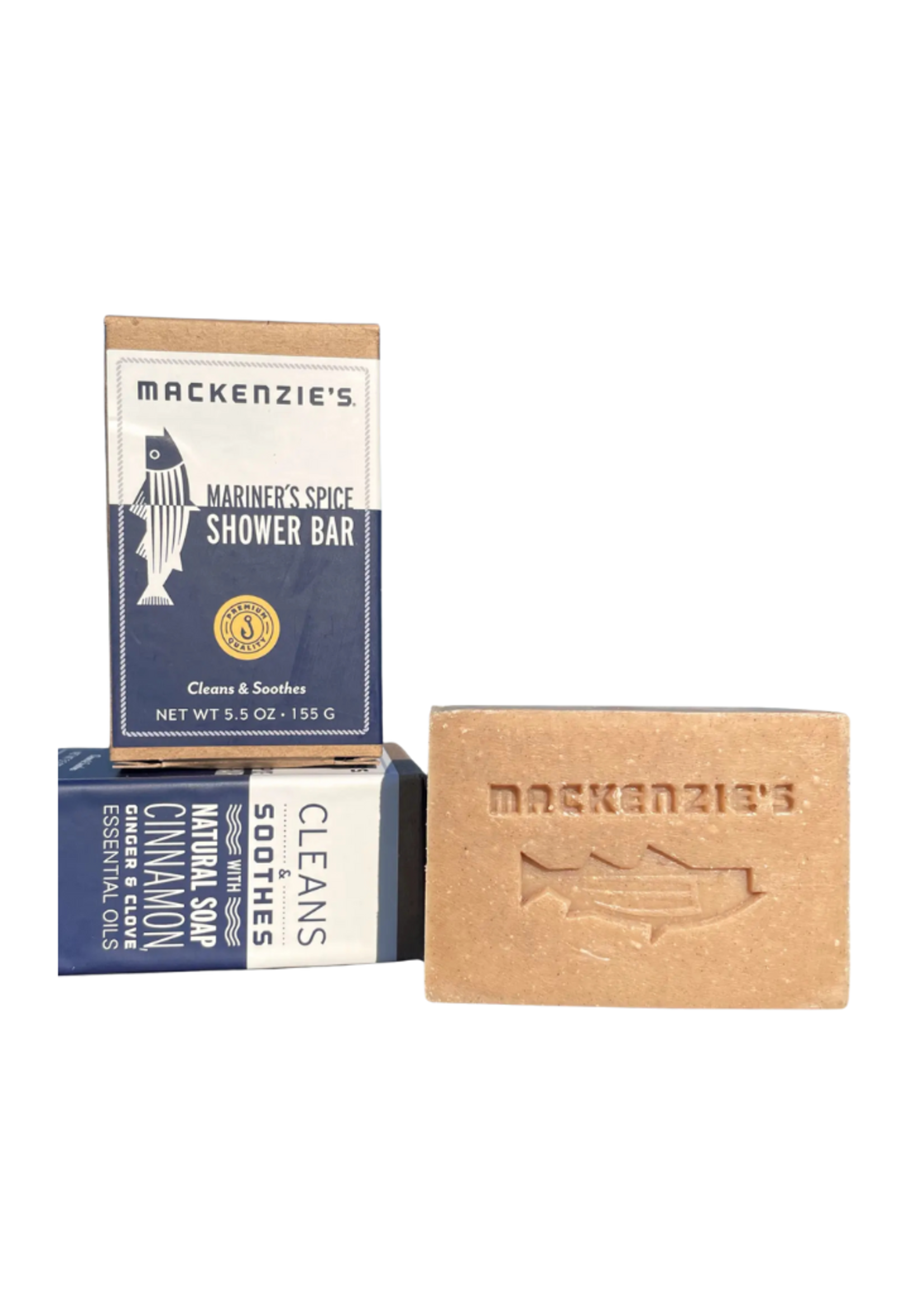 Mackenzie's Fisherman Mackenzie's Fisherman -  Mariner's Spice Shower Bar- 5.5