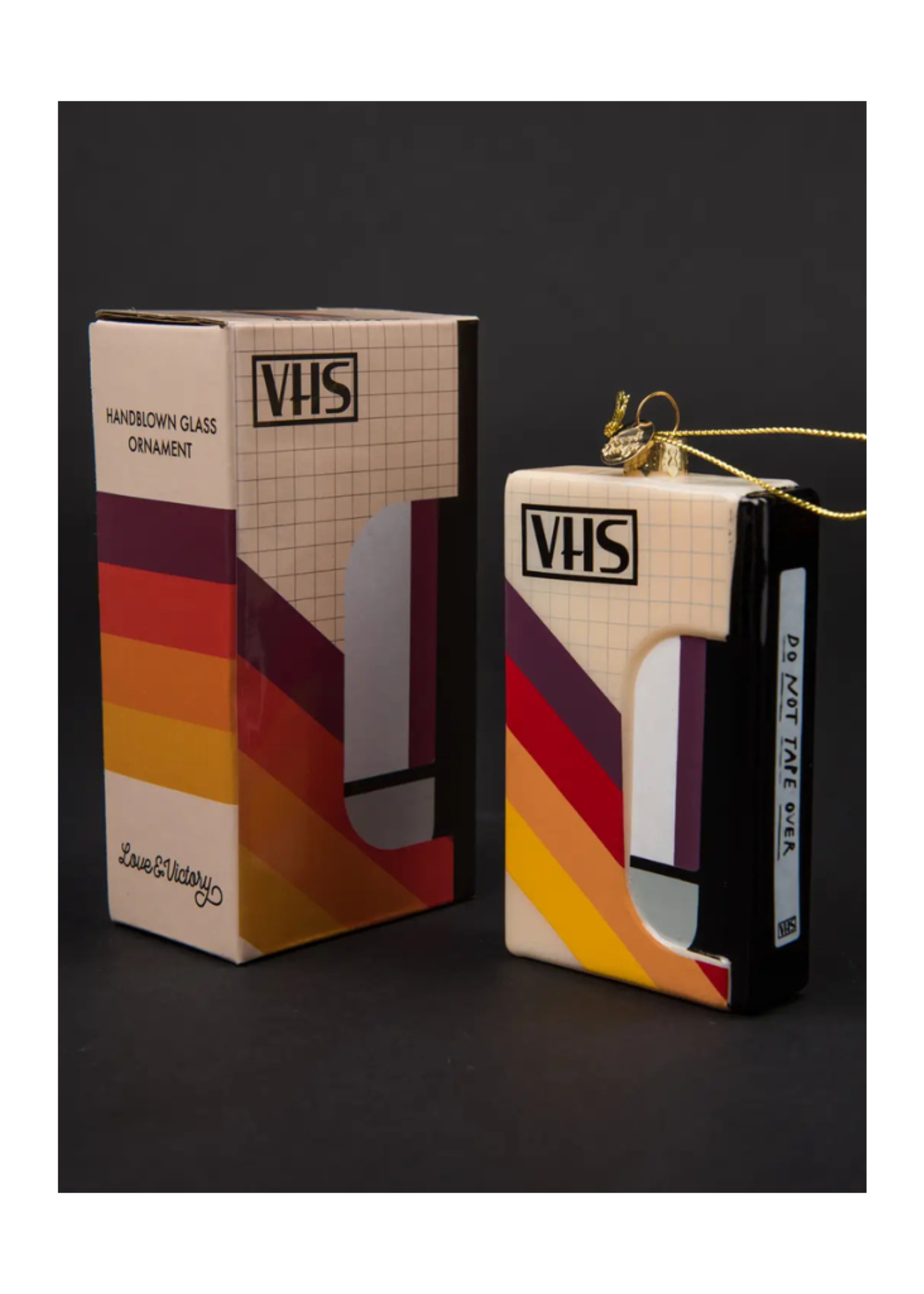 Love & Victory Love & Victory - VHS Tape Ornament