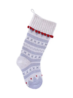 Melange Collection X Stitching Stocking