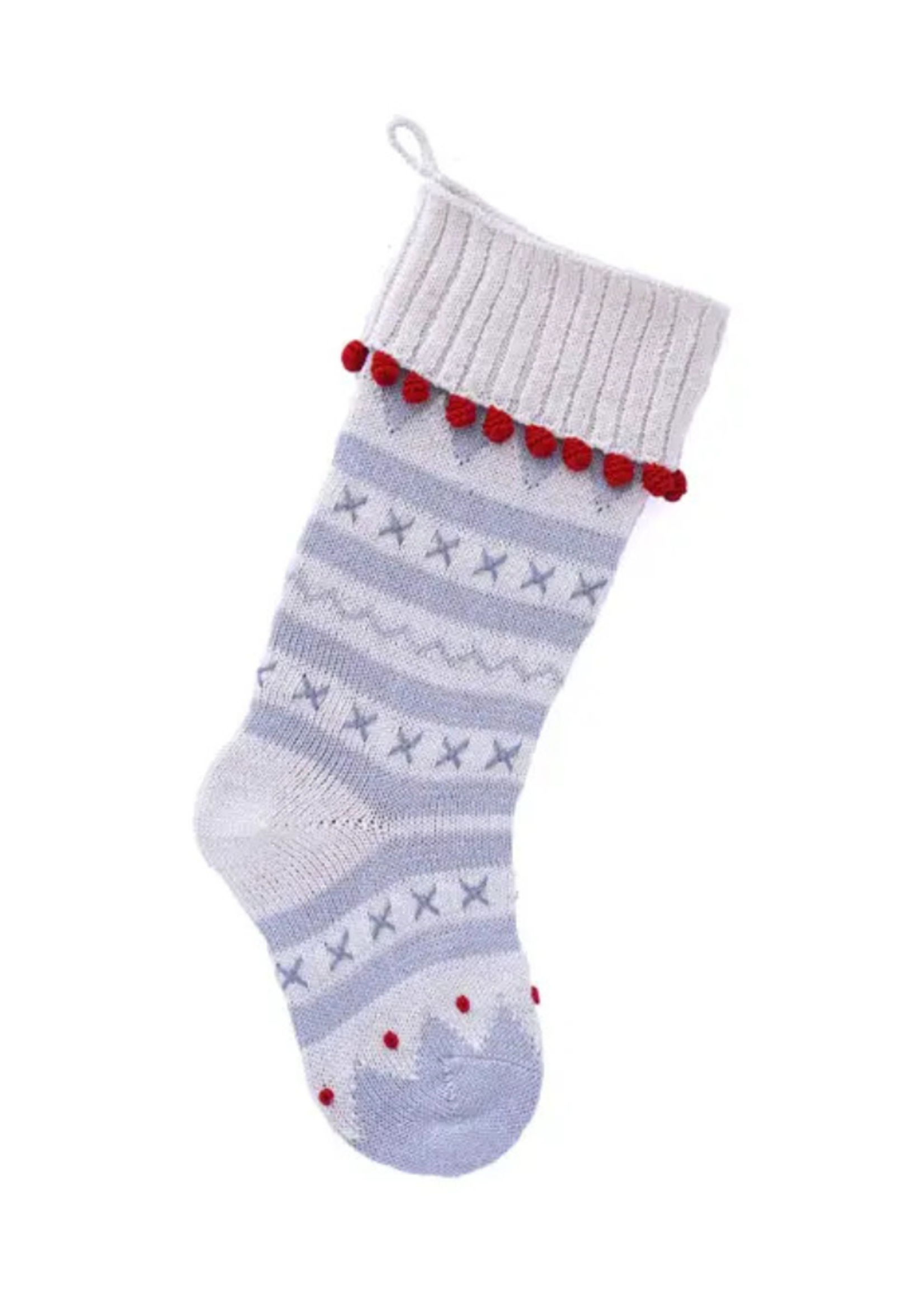 Melange Collection Melange Collection - X Stitching Stocking