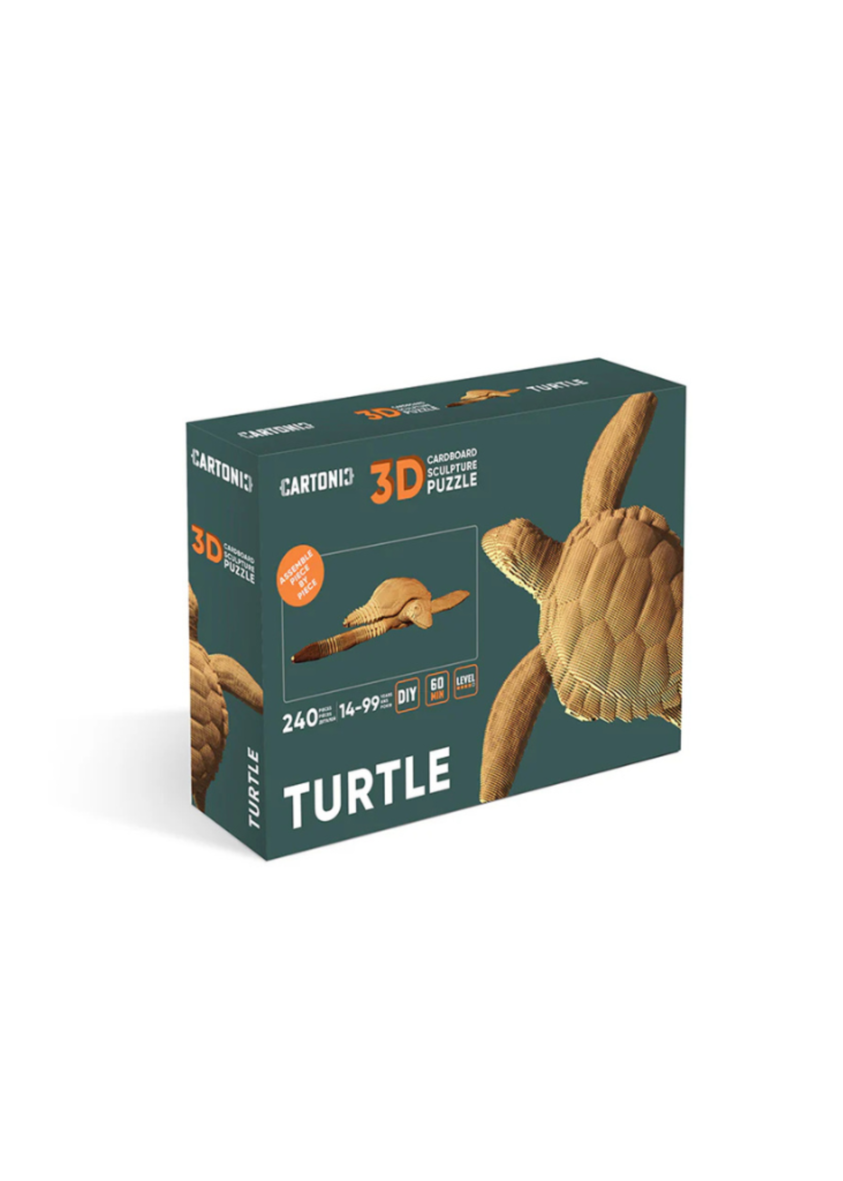 Cartonic Cartonic - Turtle 3D Puzzle