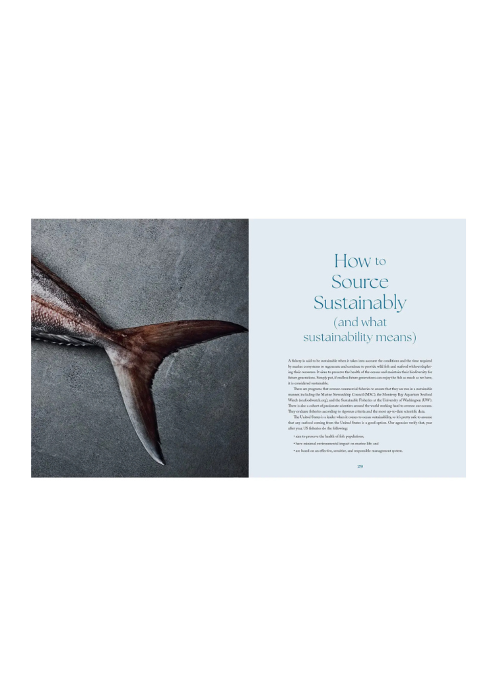 Union Square & Co. Union Square & Co. - Good Catch: A Guide To Sustainable Fish & Seafood Cookbook by Valentine Thomas