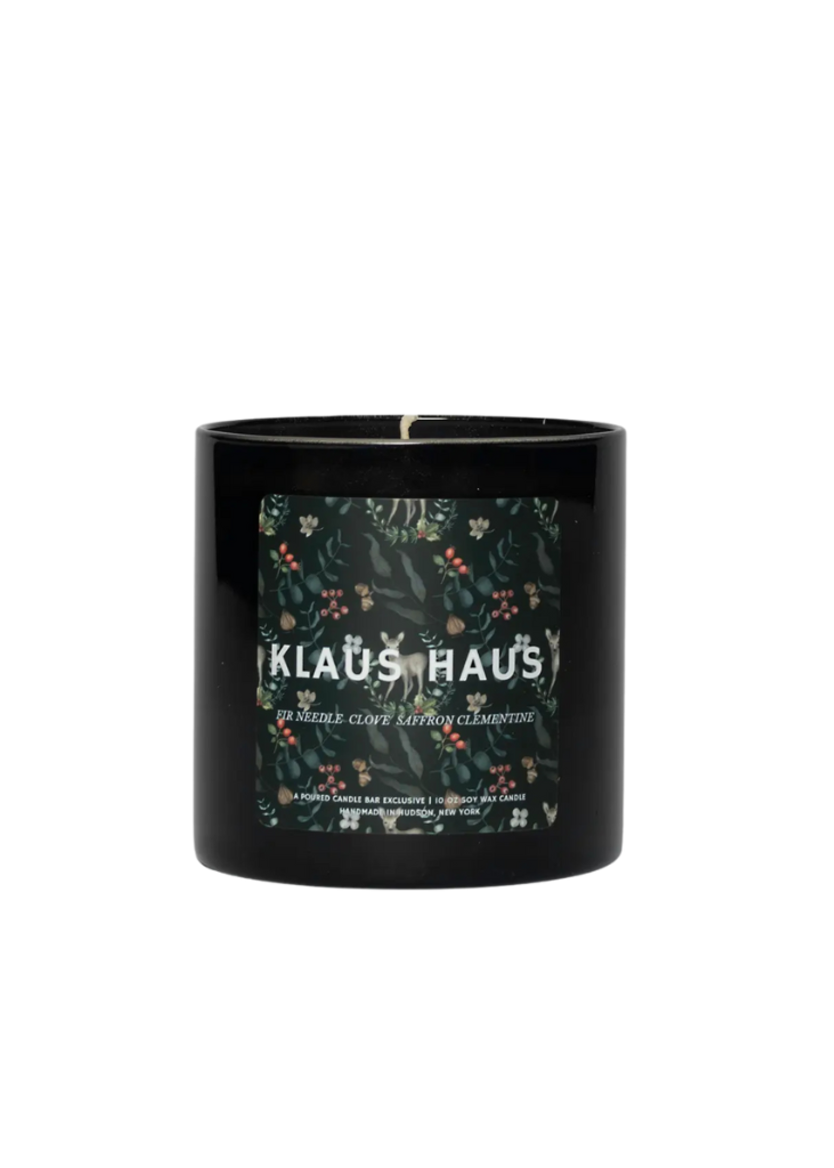 Poured New York Poured New York - Klaus Haus 10 OZ Soy Wax Candle