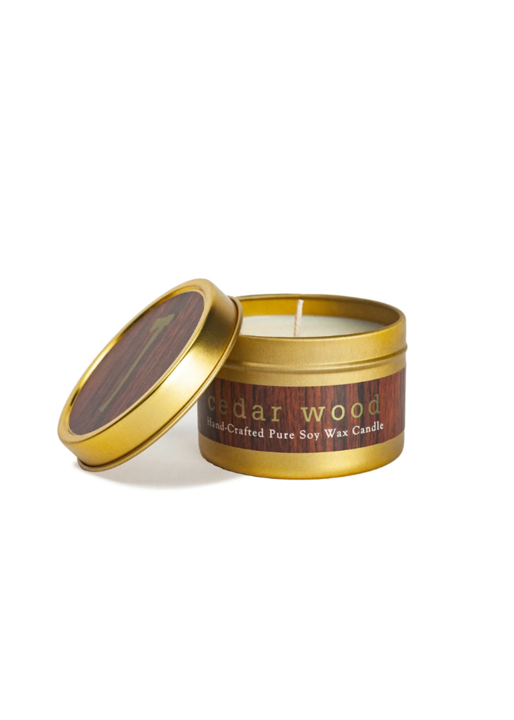 Kala Kalastyle Cedar Wood Candle 4 oz Tin