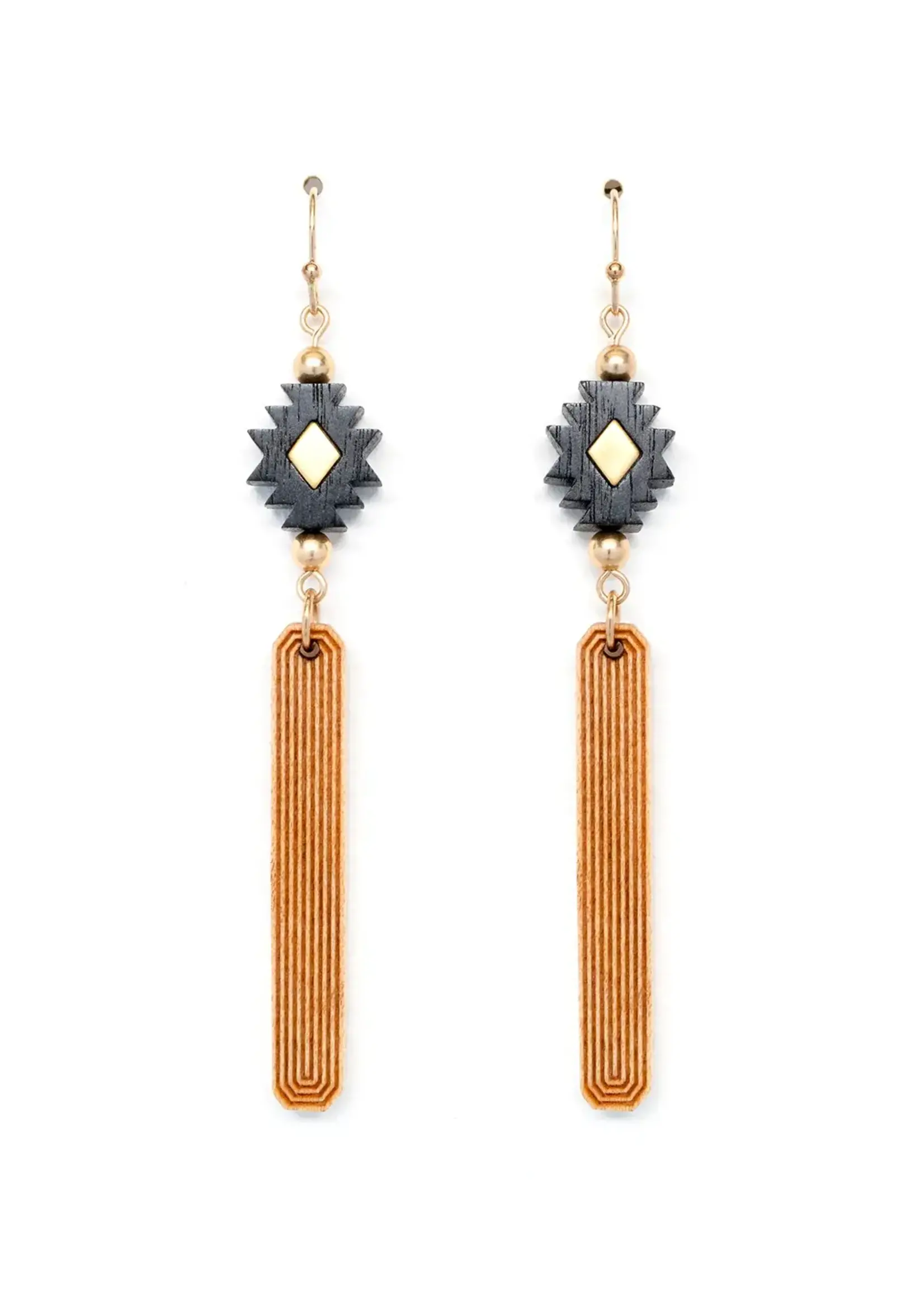WenWen Designs WenWen Designs - Aztec Earrings