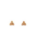 WenWen Designs WenWen Designs - Marquise Stud Earrings Maple