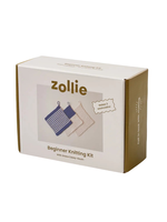 Zollie Beginner Knitting Kit - 3 Washcloths