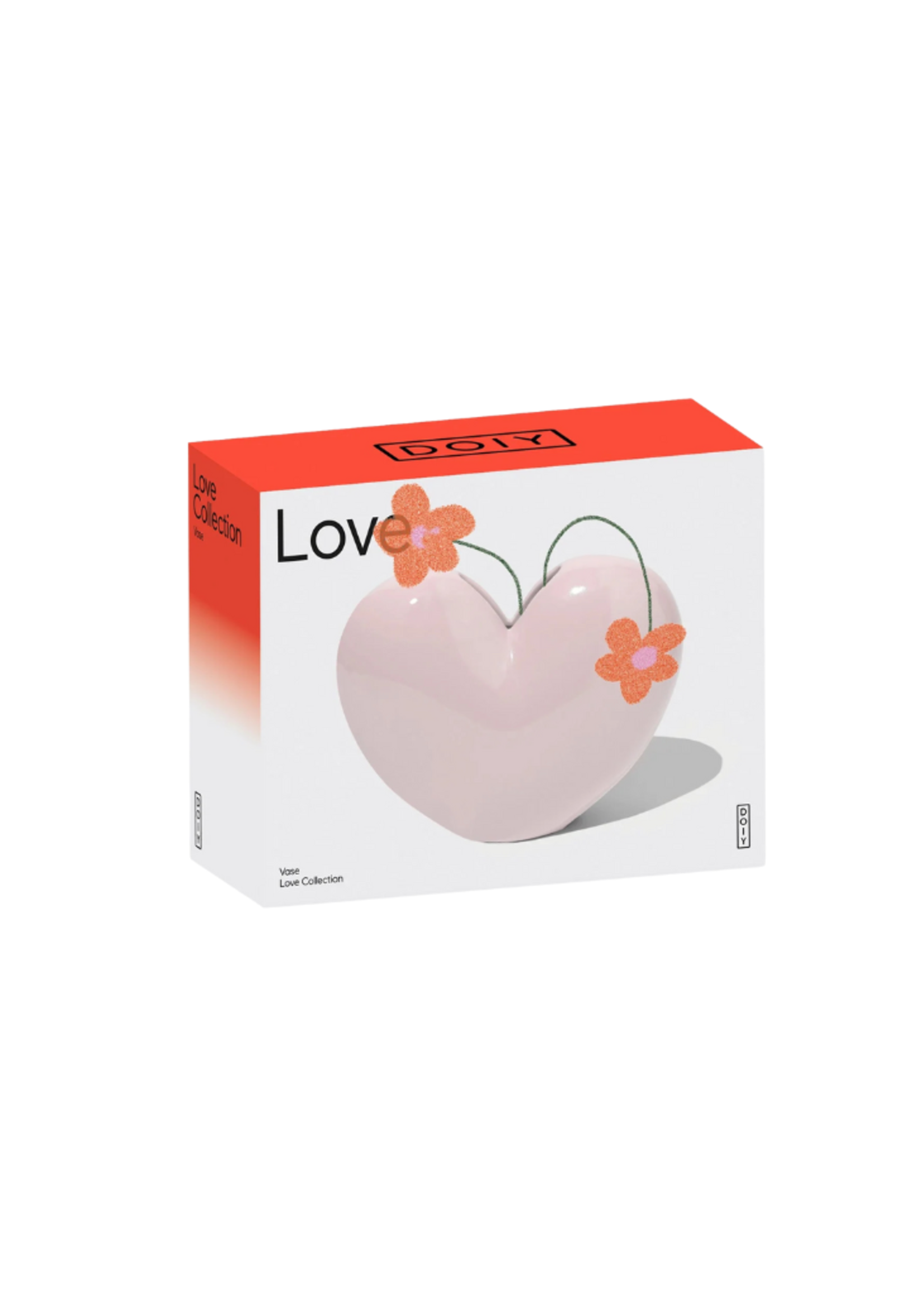 The Wow Effect The Wow Effect - DOIY Valentine's Day Pink Vase