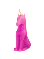 54 Celsius PyroPet Einar Unicorn Skeleton Candle l Hot Pink