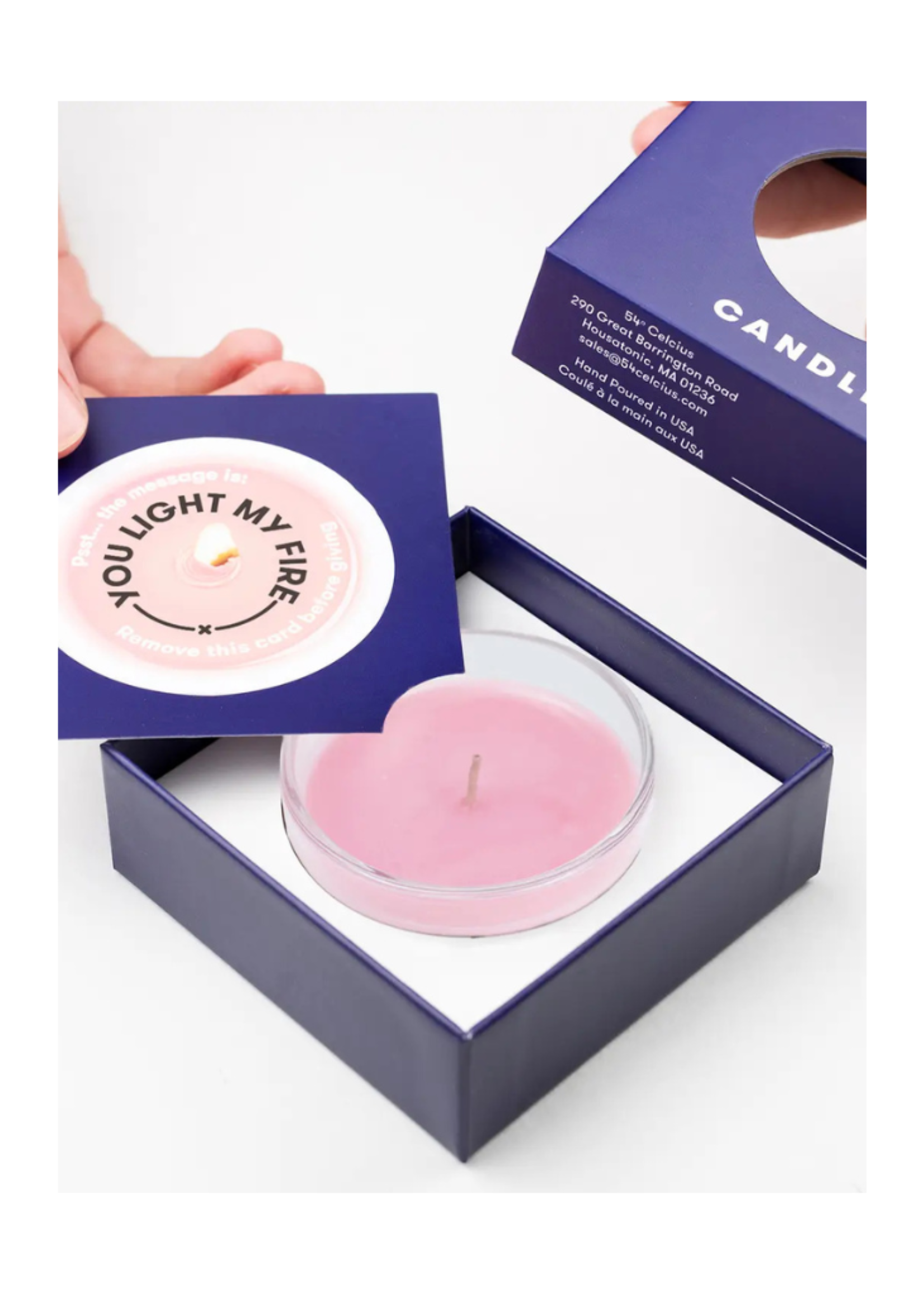 54 Celsius 54 Celsius - Secret Message Candle - You Light My Fire