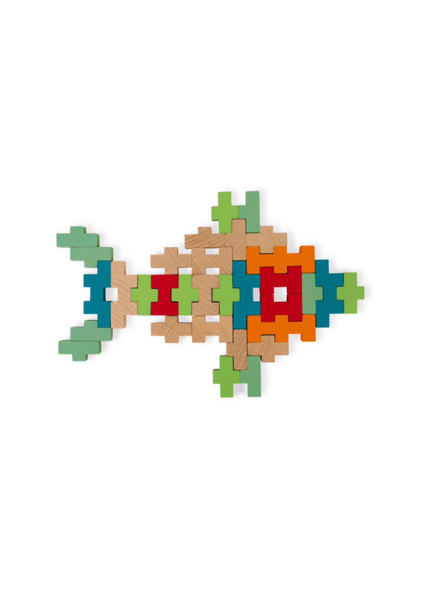 Janod Janod - 100 Piece Construction Set l 6+