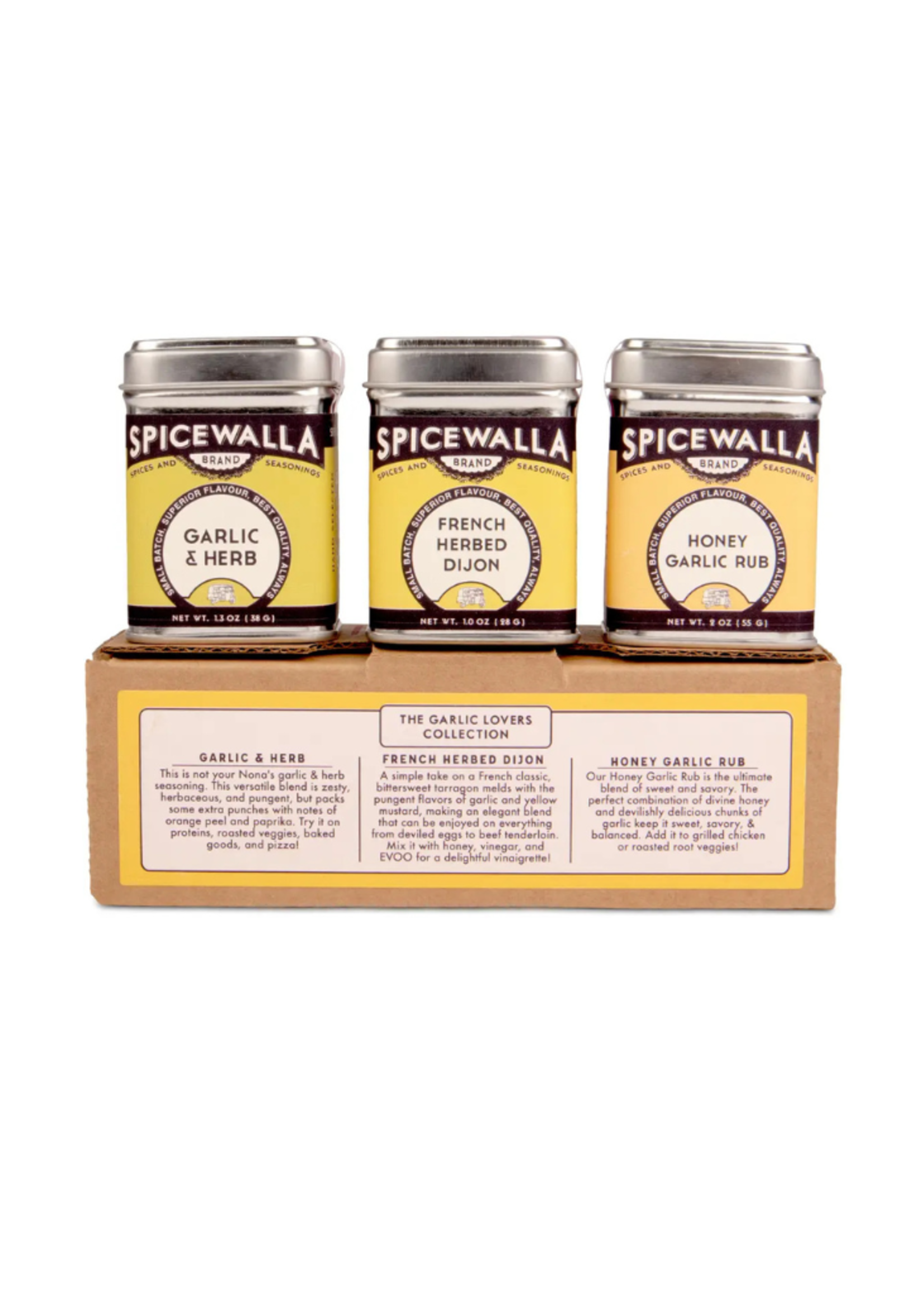 Spicewalla Spicewalla 3 Pack Garlic Lovers Collection