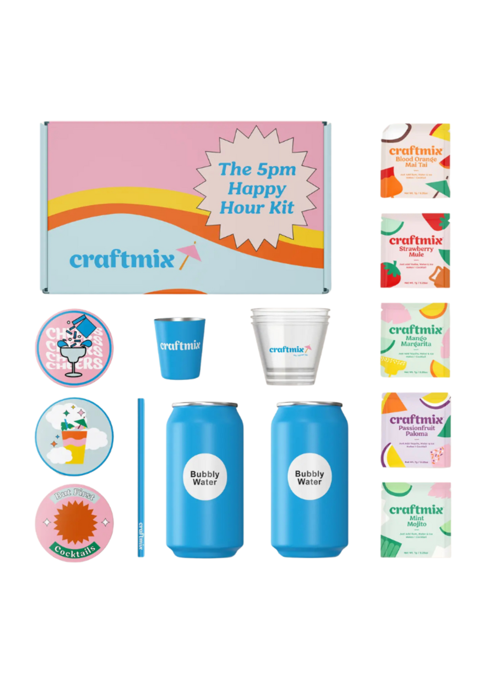 Craftmix Craftmix - 5PM Happy Hour Kit - For Cocktails / Mocktails