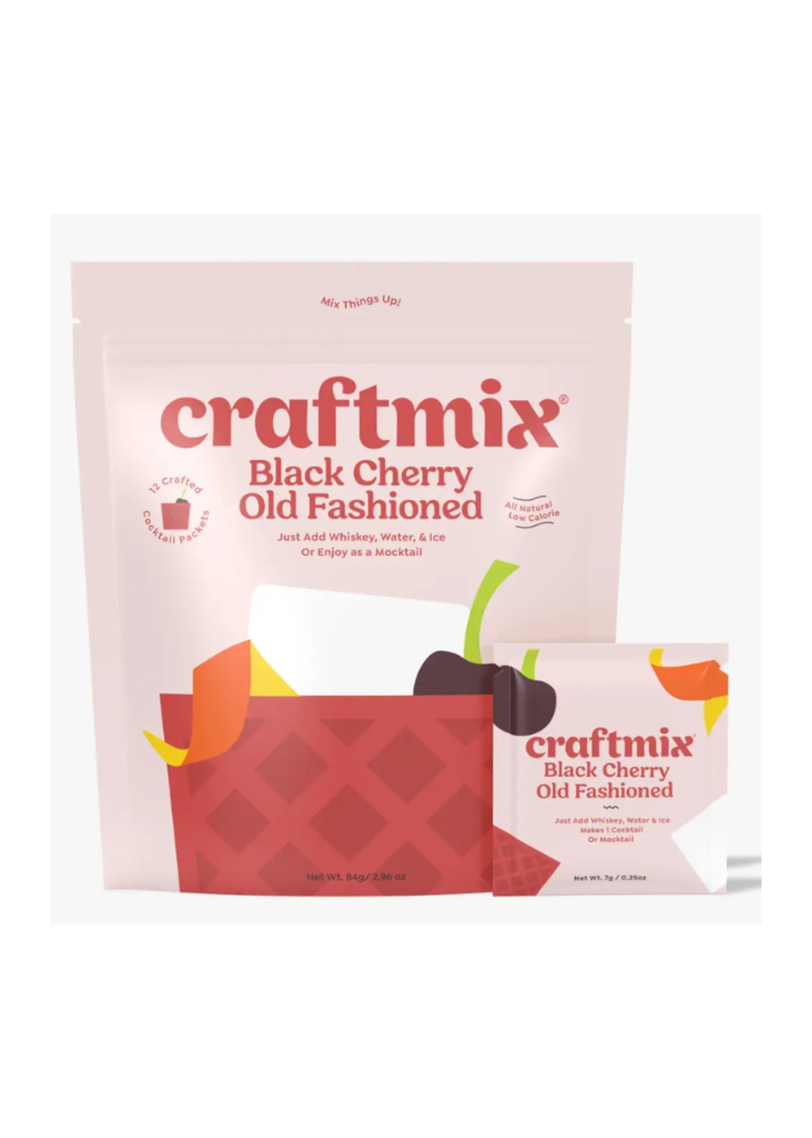 Craftmix Craftmix - Black Cherry Old Fashioned Mixer - 12 Servings Multipack