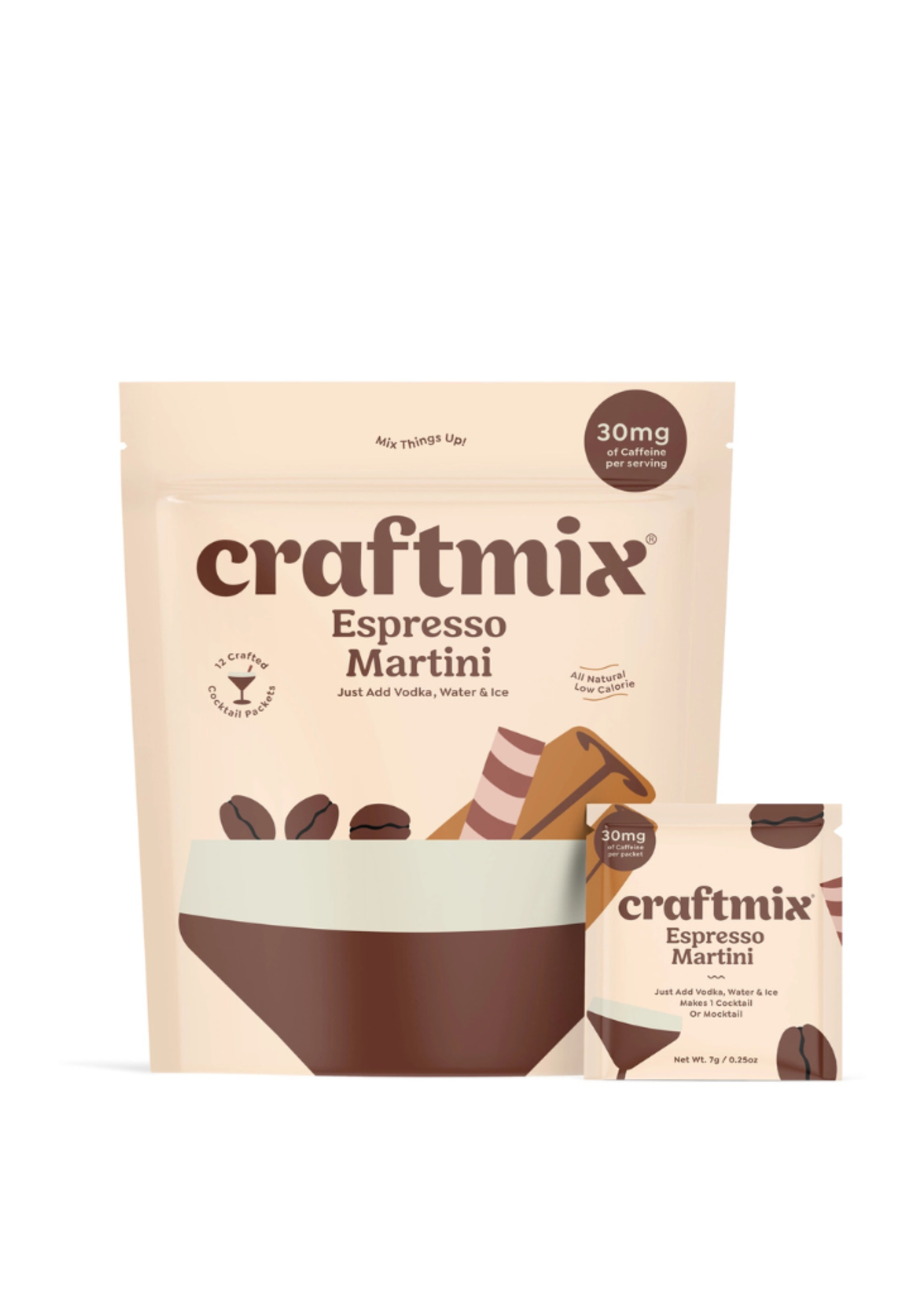 Craftmix Craftmix - Espresso Martini Cocktail Mixer - 12 Serving Multipack