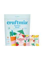Craftmix Variety Pack Cocktail Mixers - 12 Servings Multipack