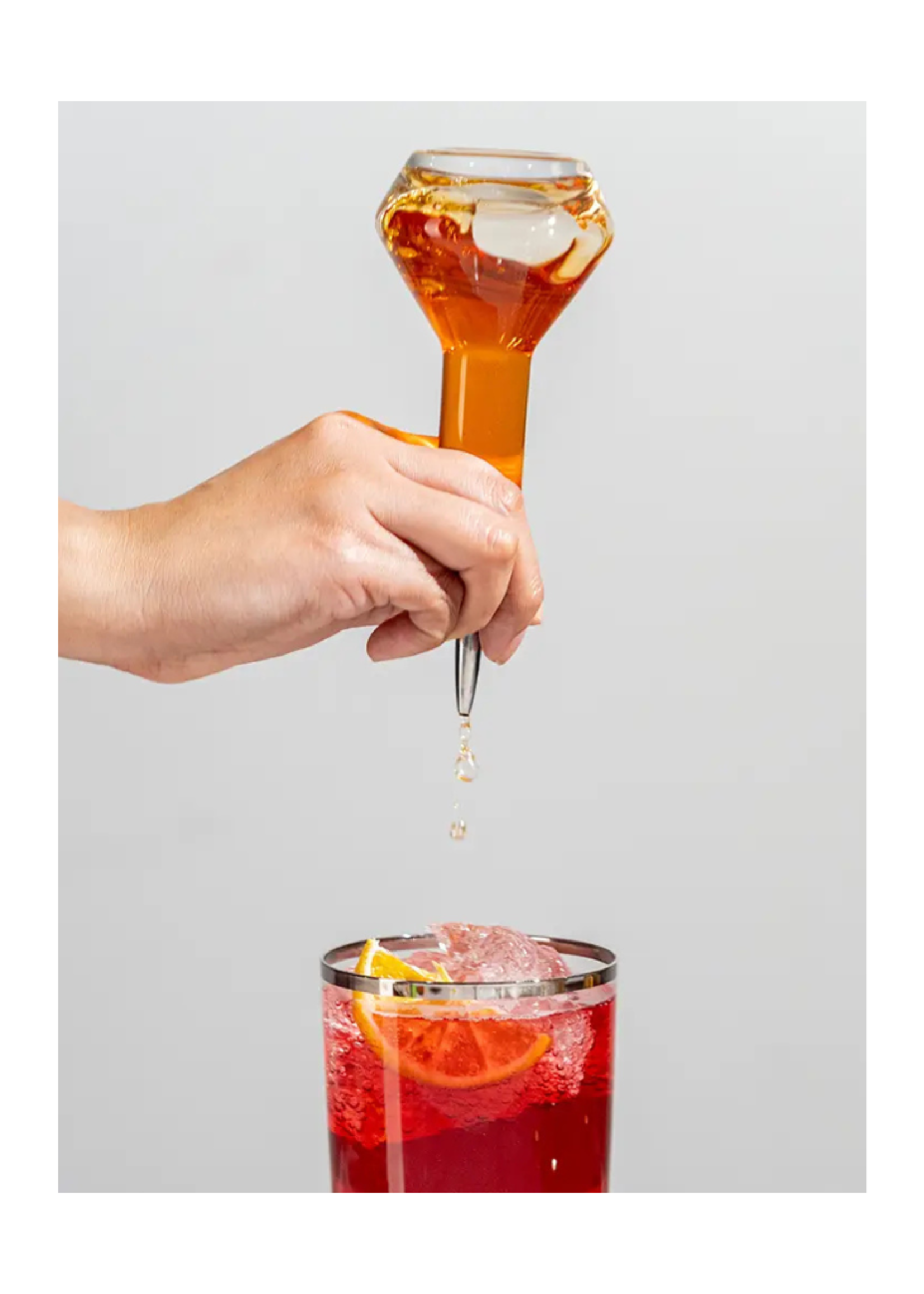A Bar Above A Bar Above l Glass Bitters Bottle 1.7 Ounce