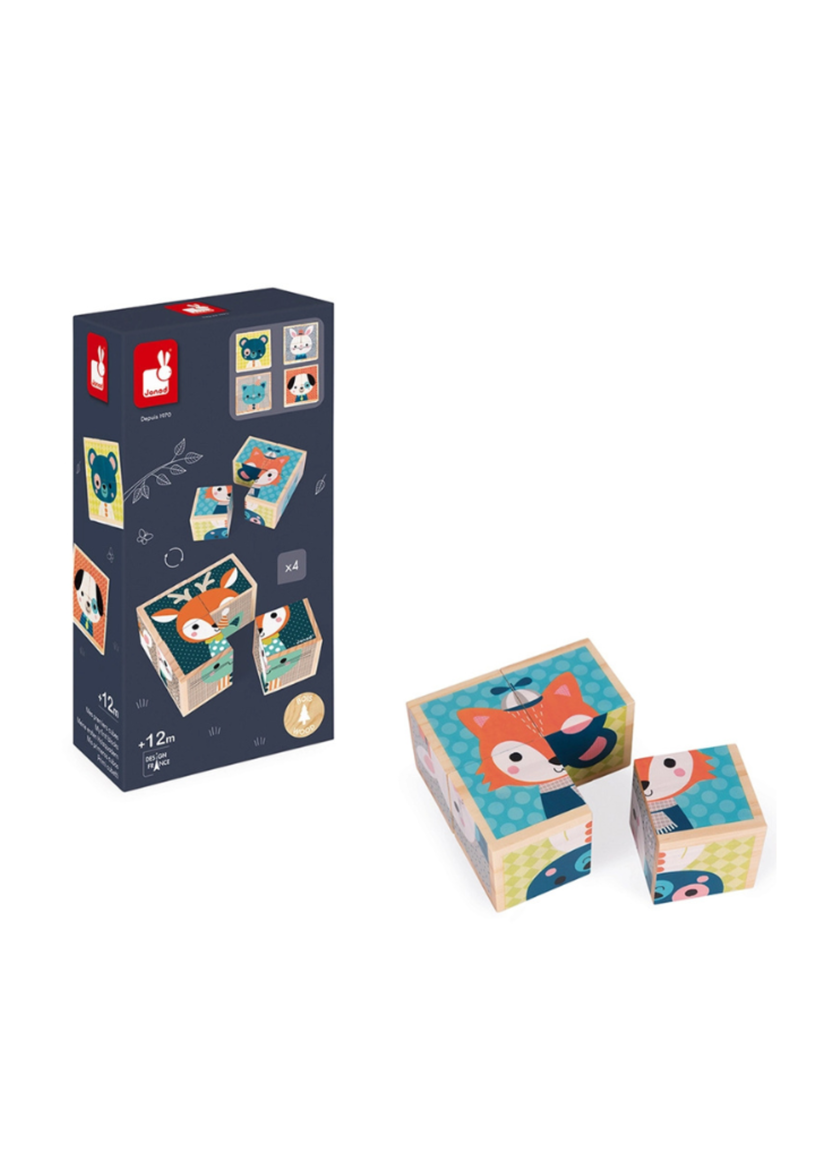 Janod Janod - My First Blocks l Forest Portraits