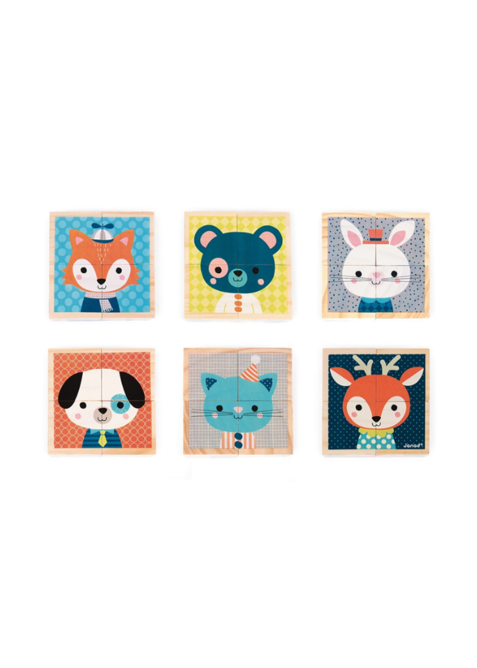 Janod Janod - My First Blocks l Forest Portraits