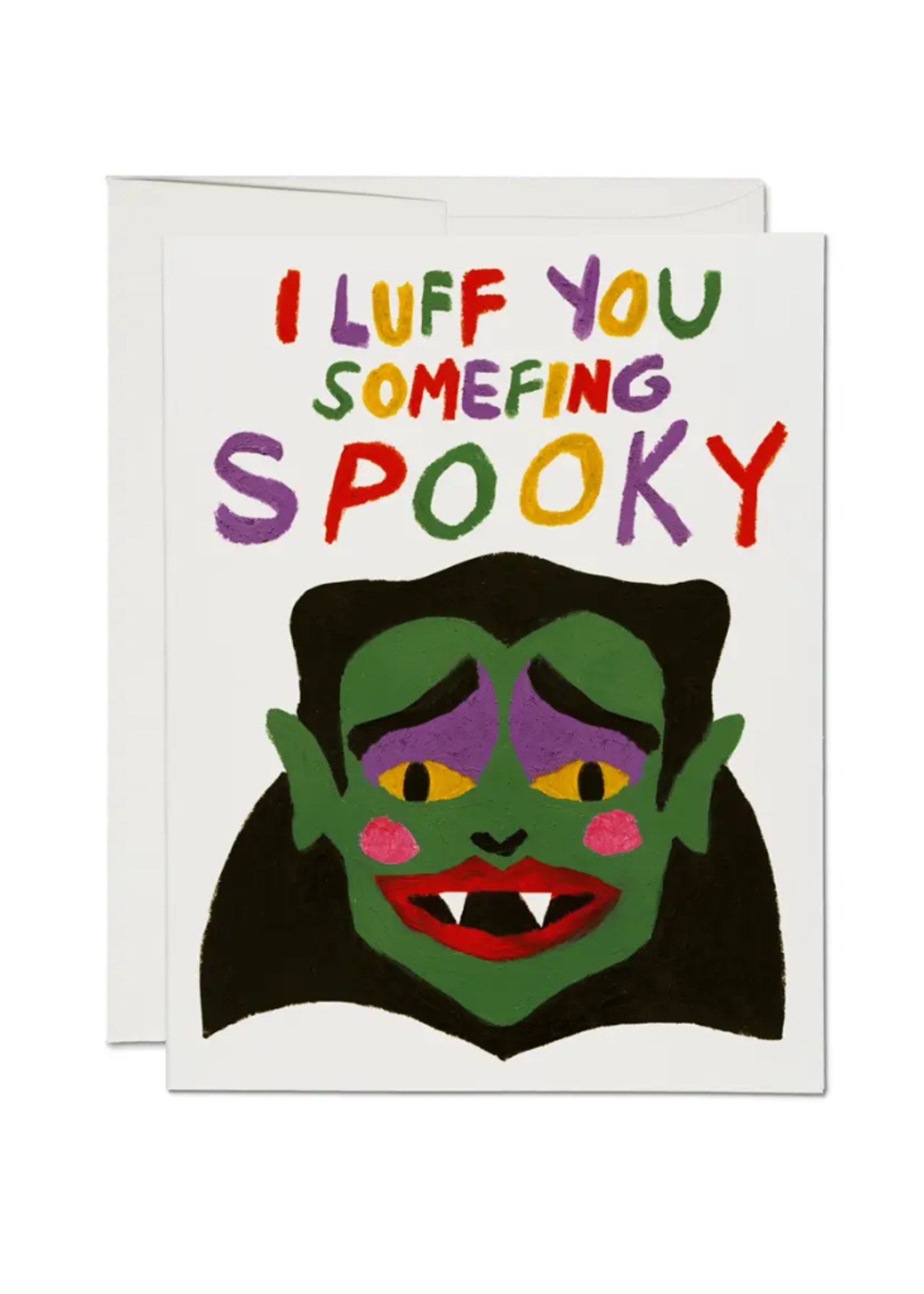 Red Cap Cards Red Cap Cards  I Luff You Valentine