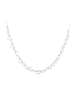 Kris Nations Jewels, Inc. Kris Nations Heart Chain Necklace Sterling Silver