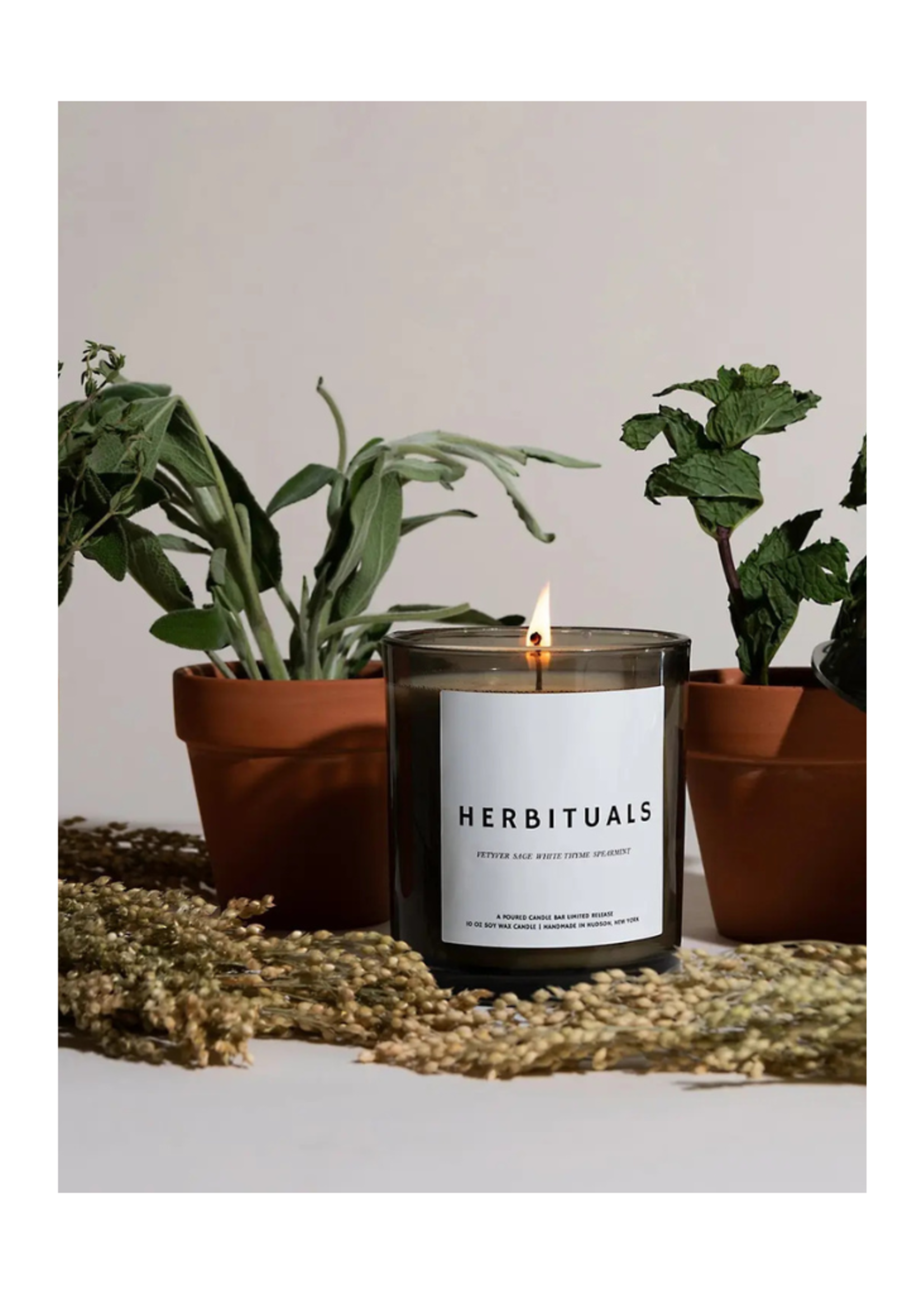 Poured New York Poured New York - Herbituals 10 OZ Soy Wax Candle