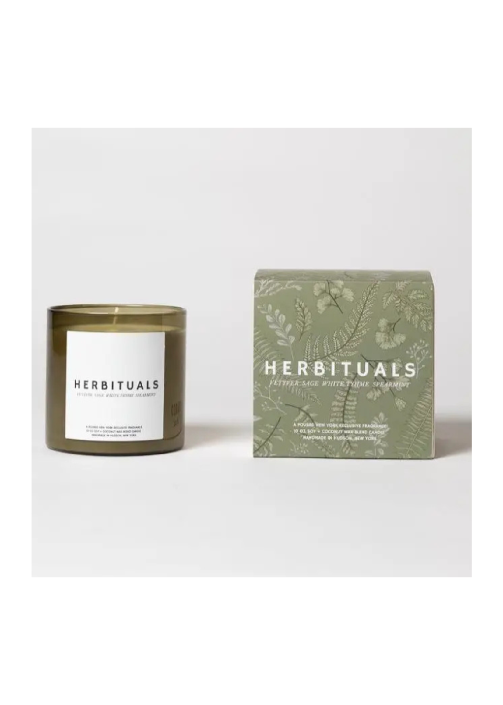 Poured New York Poured New York - Herbituals 10 OZ Soy Wax Candle