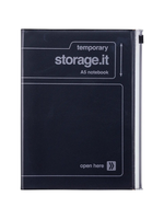 MARK'S Inc. Vol.2 Eco-Friendly Refillable Notebook A5 / Storage.It l Black