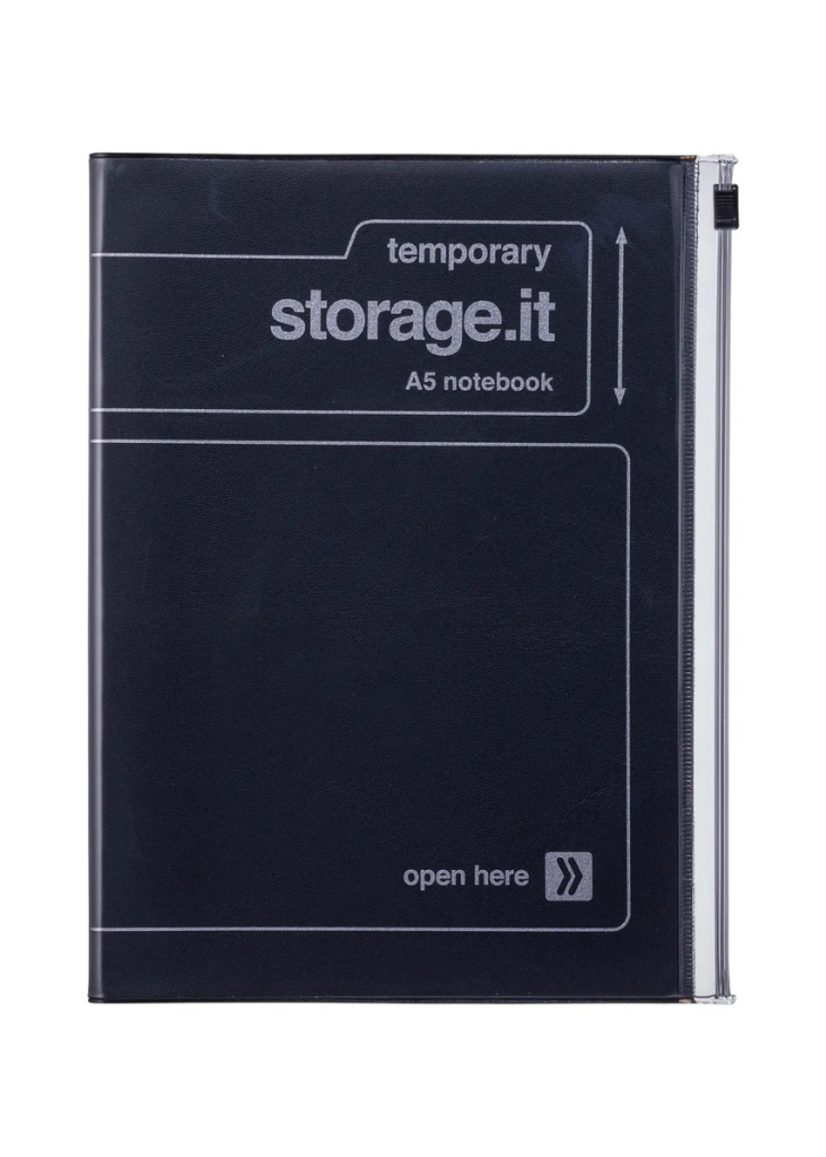 MARK'S Inc. MARK'S Inc. - Vol.2 Eco-Friendly Refillable Notebook A5 / Storage.It l Black