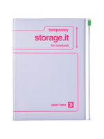 MARK'S Inc. Vol.2 Eco-Friendly Refillable Notebook A5 / Storage.It l White