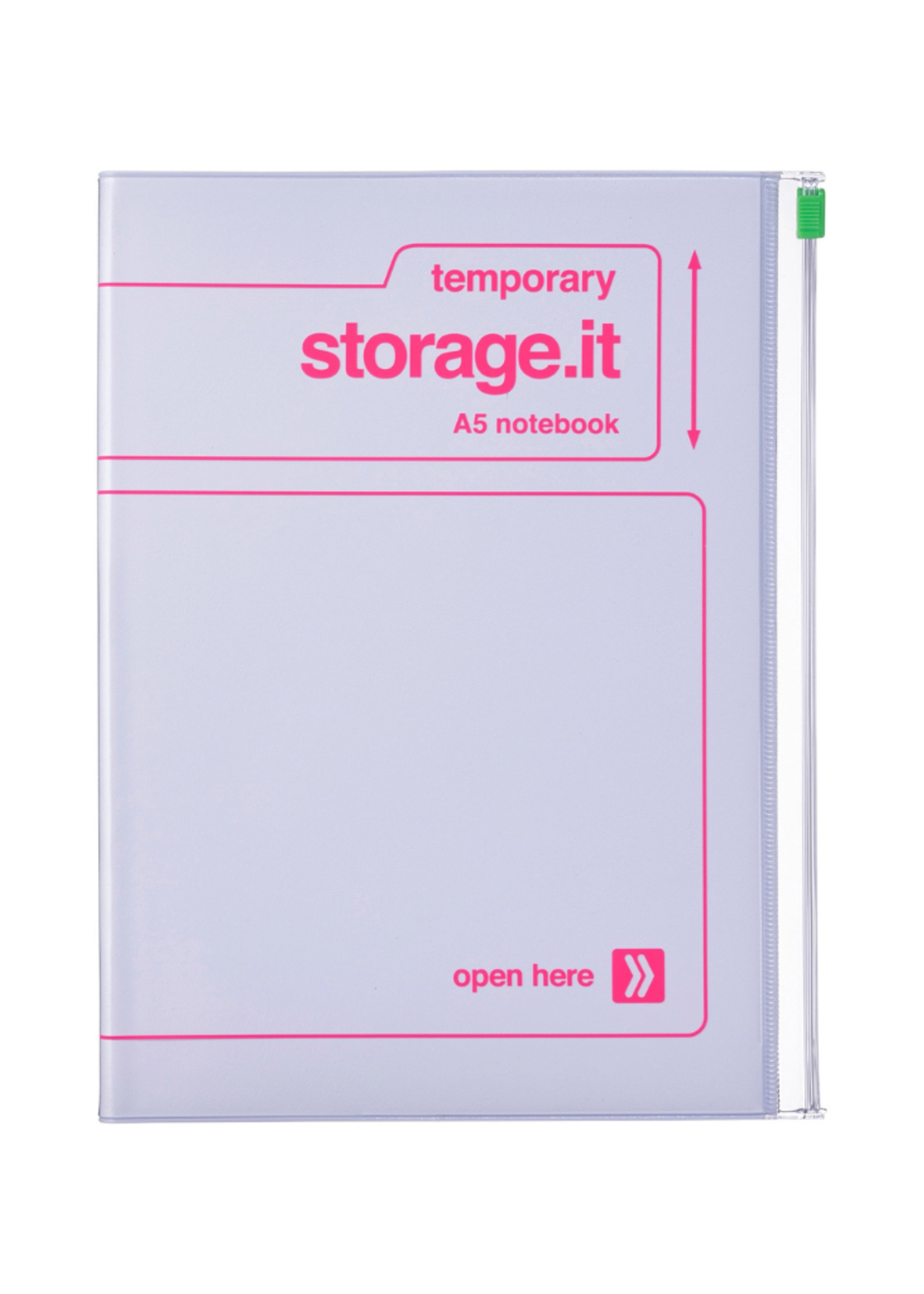 MARK'S Inc. MARK'S Inc. - Vol.2 Eco-Friendly Refillable Notebook A5 / Storage.It l White