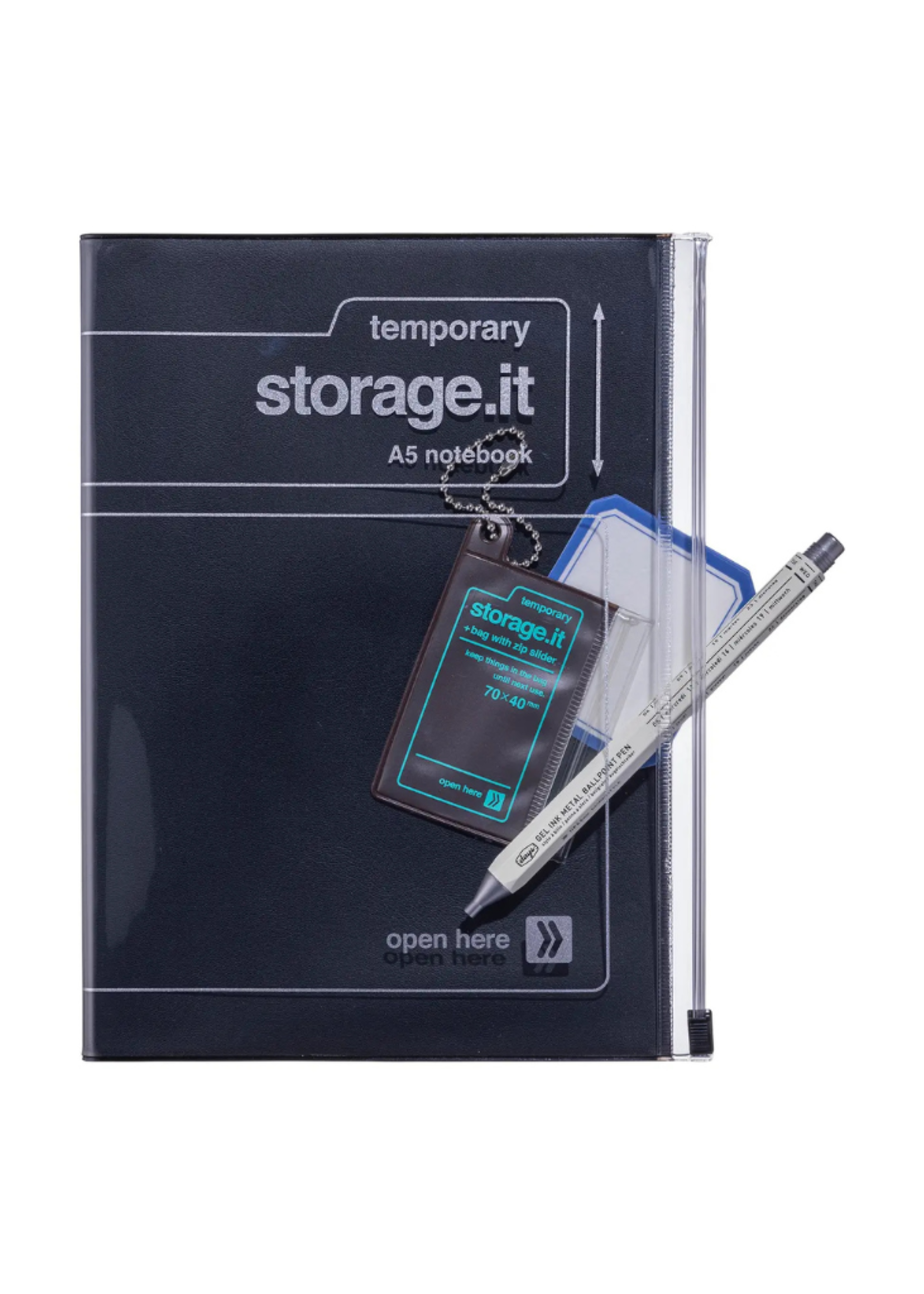 MARK'S Inc. MARK'S Inc. - Vol.2 Eco-Friendly Refillable Notebook A5 / Storage.It l White