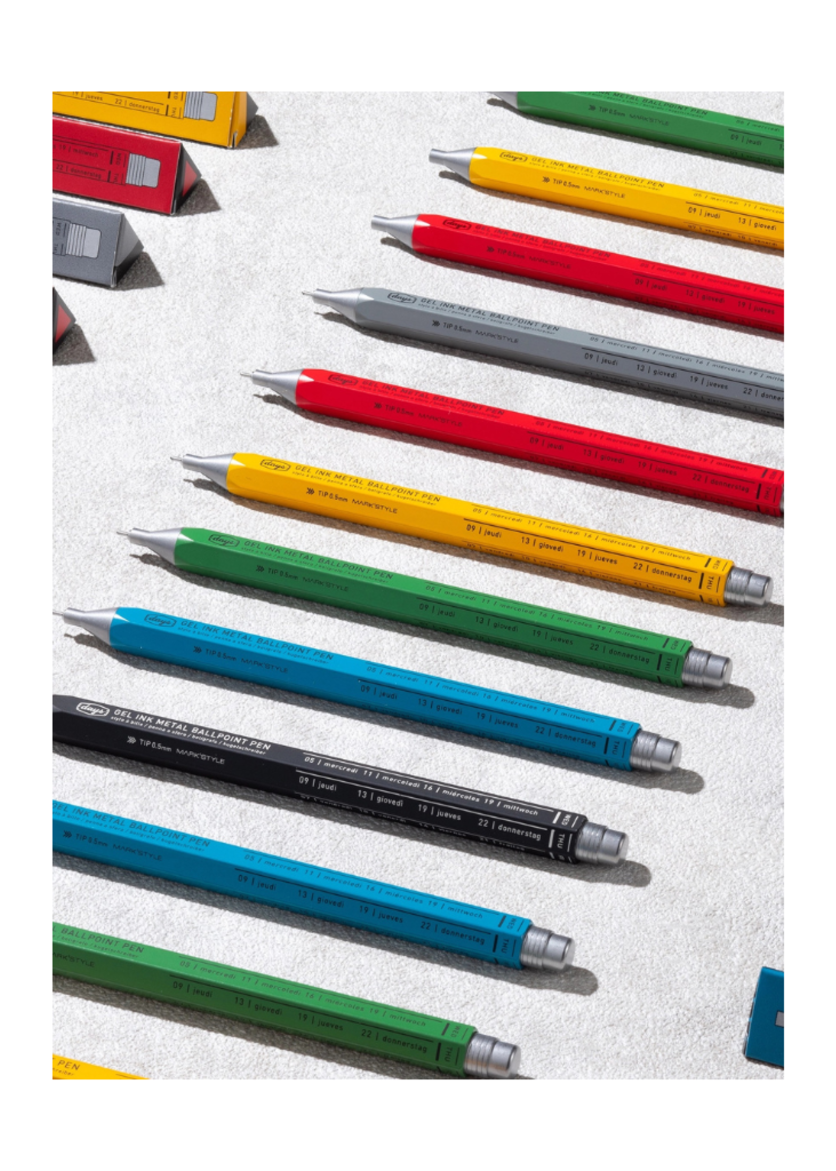 MARK'S Inc. MARK'S Inc. - Gel Metal Ballpoint Pen l Red