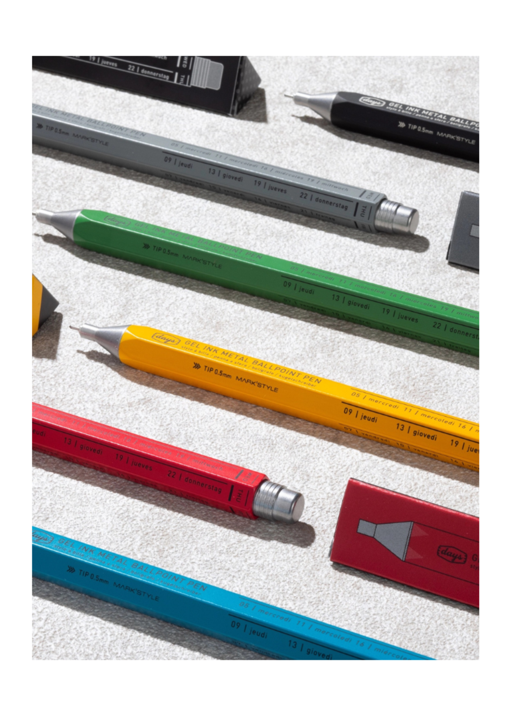 MARK'S Inc. MARK'S Inc. - Gel Metal Ballpoint Pen l Red