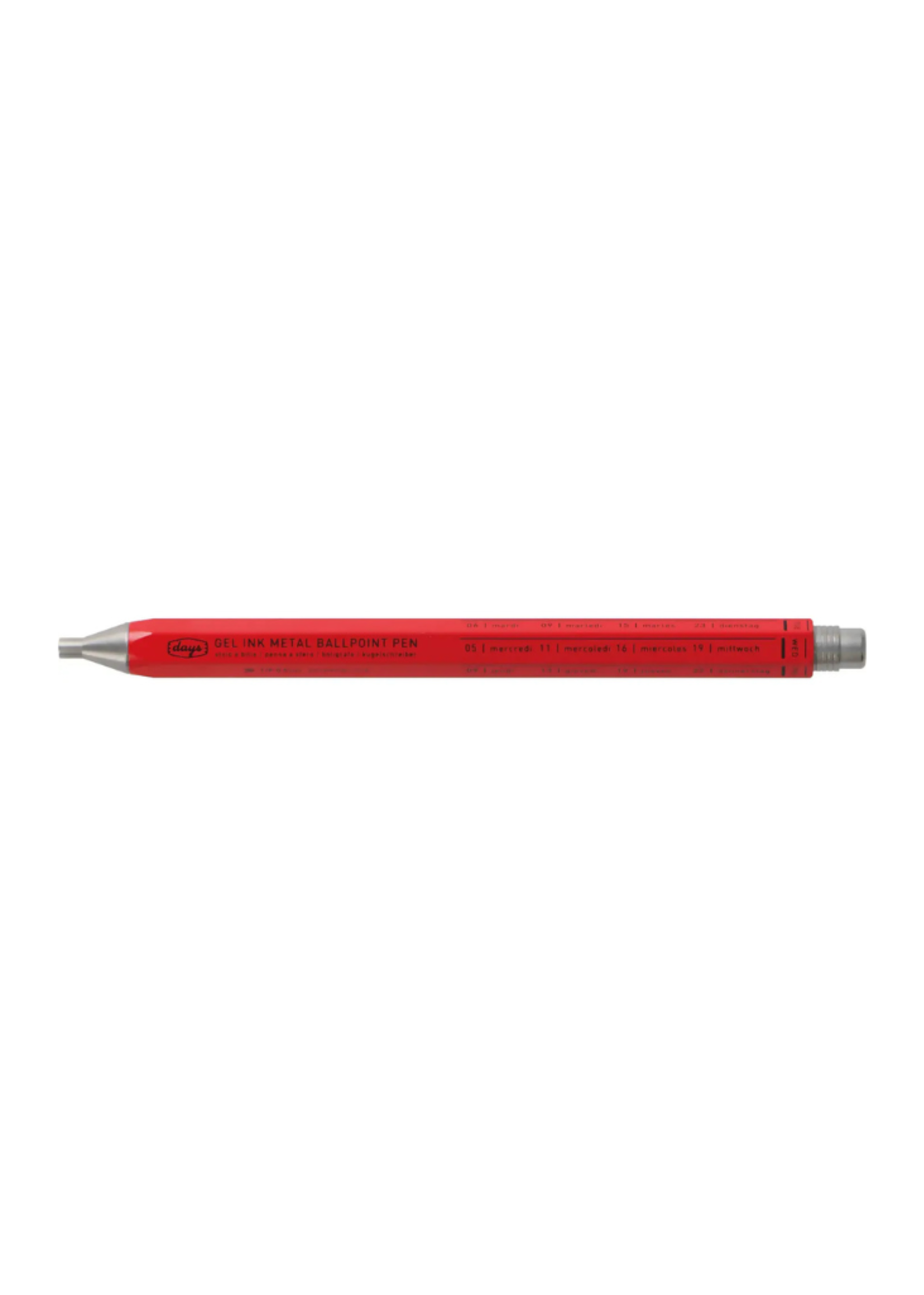 MARK'S Inc. MARK'S Inc. - Gel Metal Ballpoint Pen l Red