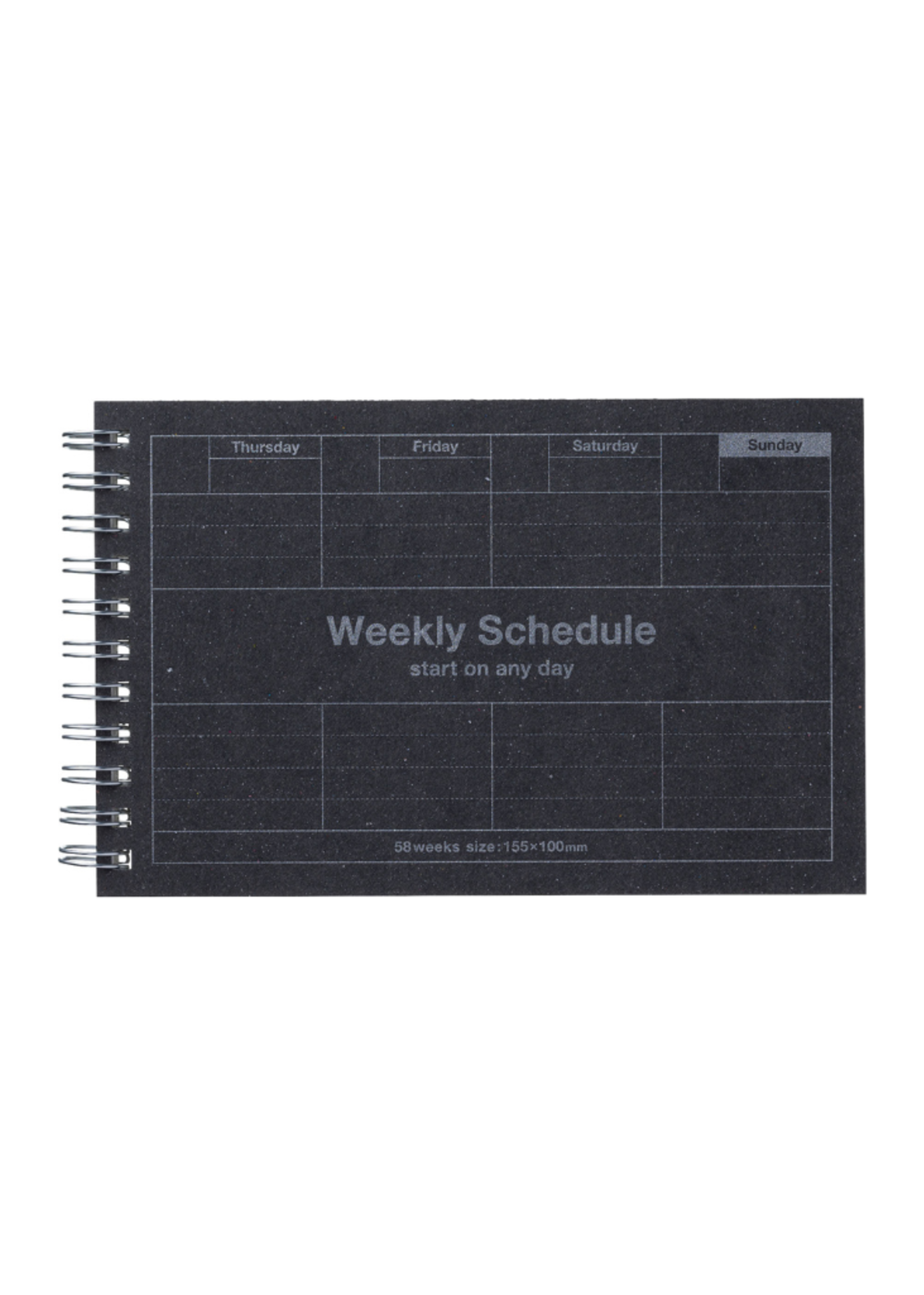 MARK'S Inc. MARK'S Inc. - Dayfree Weekly Schedule l Black