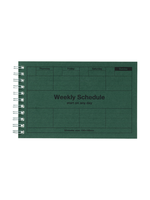 MARK'S Inc. Dayfree Weekly Schedule l Dark Green