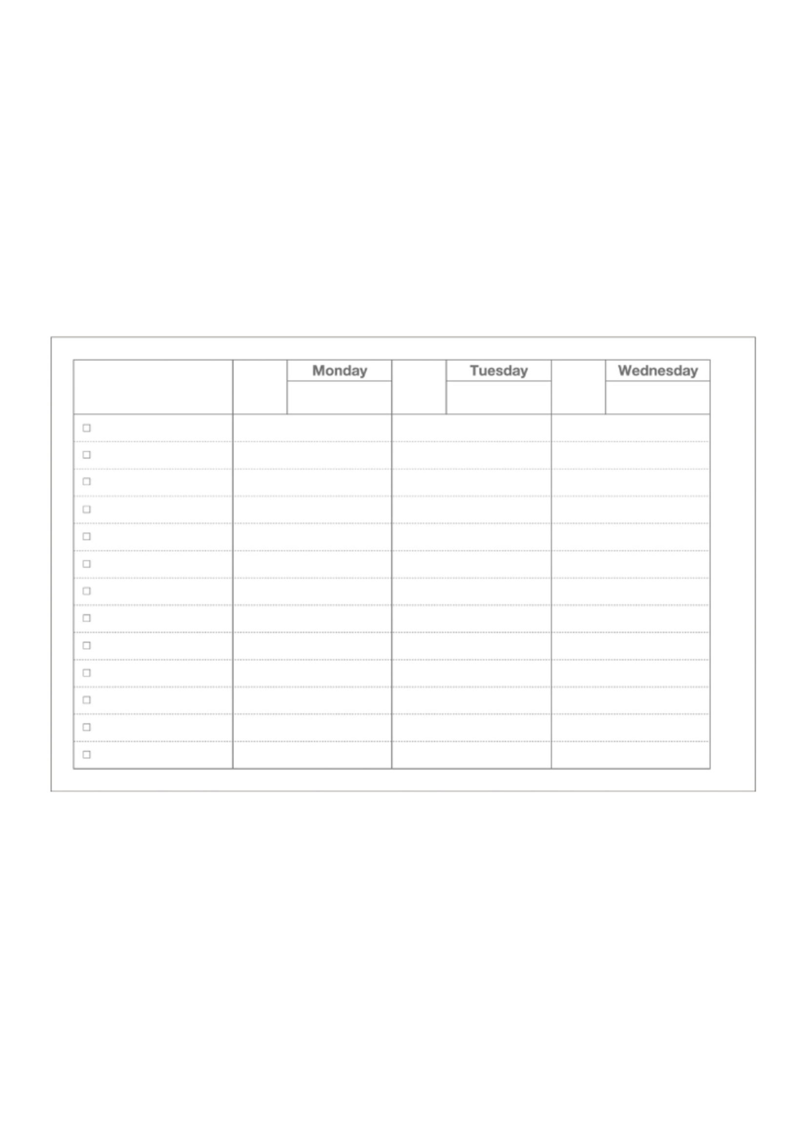 MARK'S Inc. MARK'S Inc. - Dayfree Weekly Schedule l Neo Citron