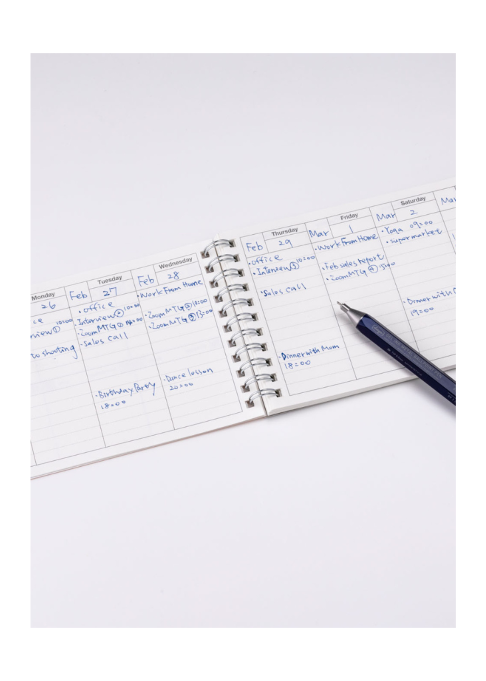 MARK'S Inc. MARK'S Inc. - Dayfree Weekly Schedule l Orange