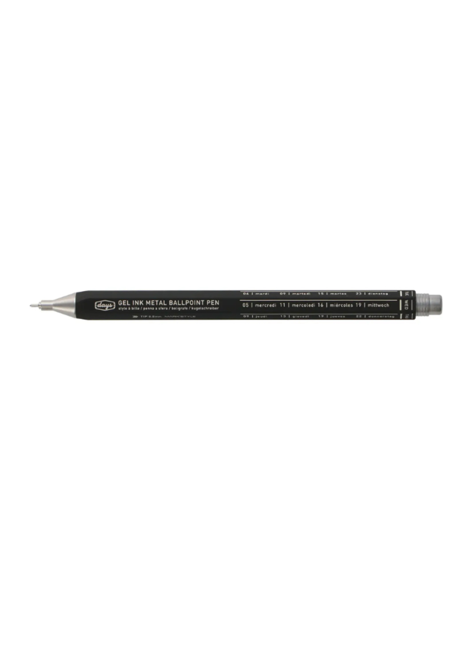 MARK'S Inc. MARK'S Inc. - Gel Metal Ballpoint Pen l Black