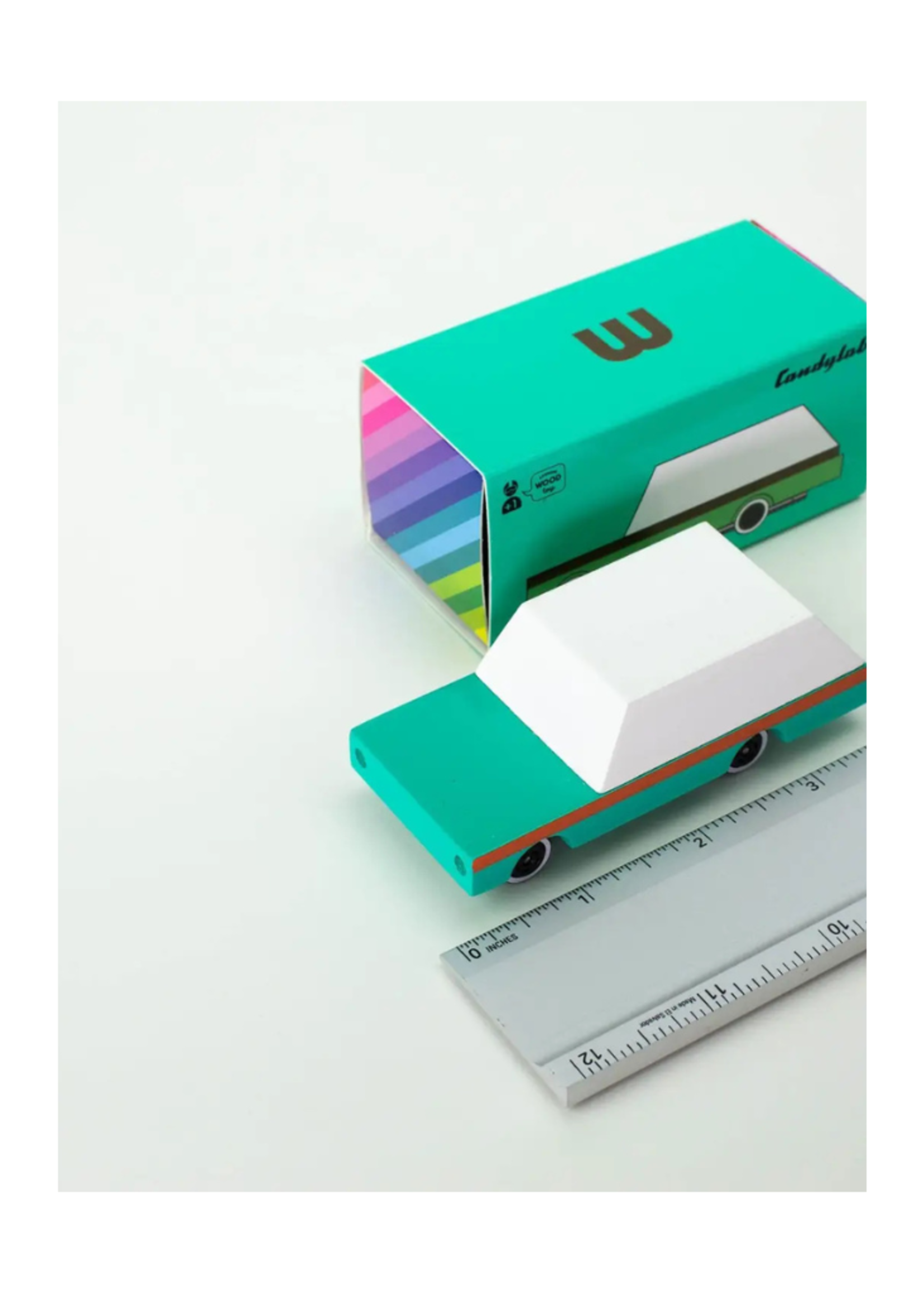 Candylab Toys Candylab Toys - Teal Wagon