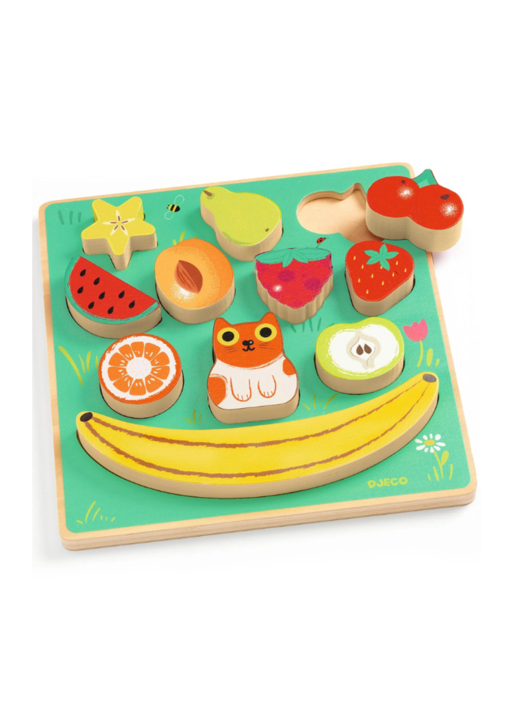 Djeco Djeco Puzz & Boom Happy Wooden Puzzle