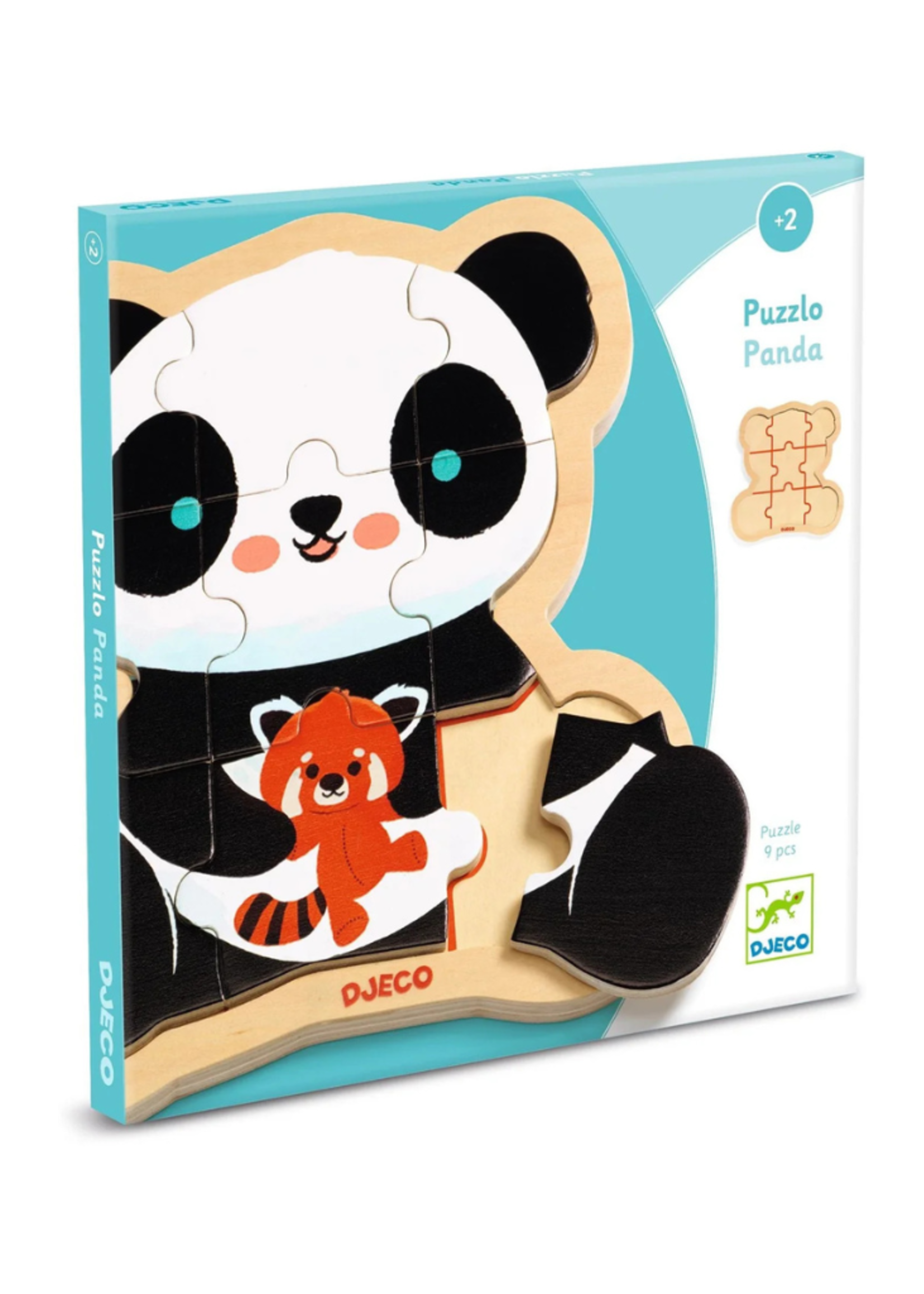 Djeco Djeco Puzzlo Panda Wooden Puzzle